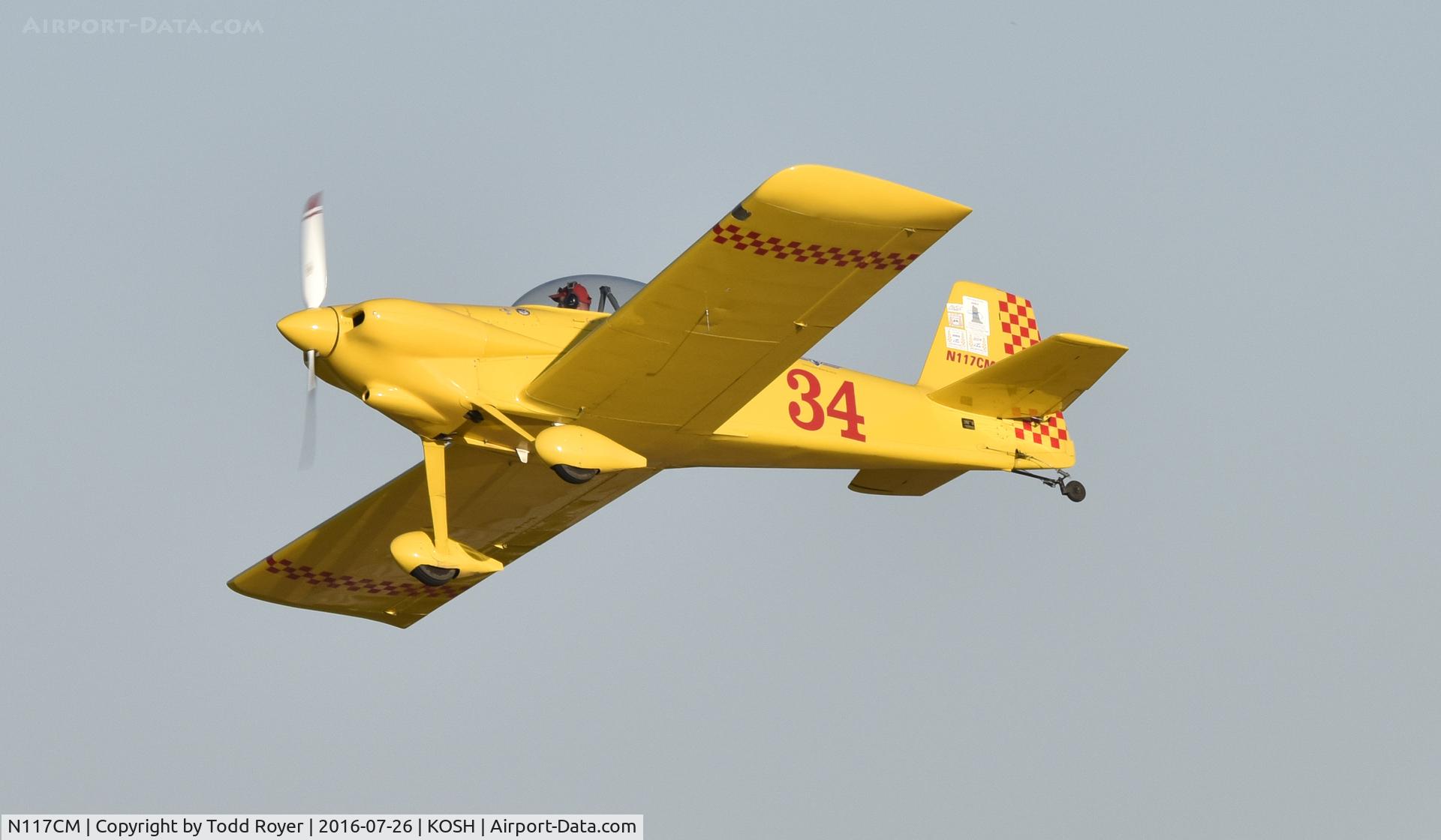 N117CM, 2001 Vans RV-4 C/N 3000, Airventure 2016