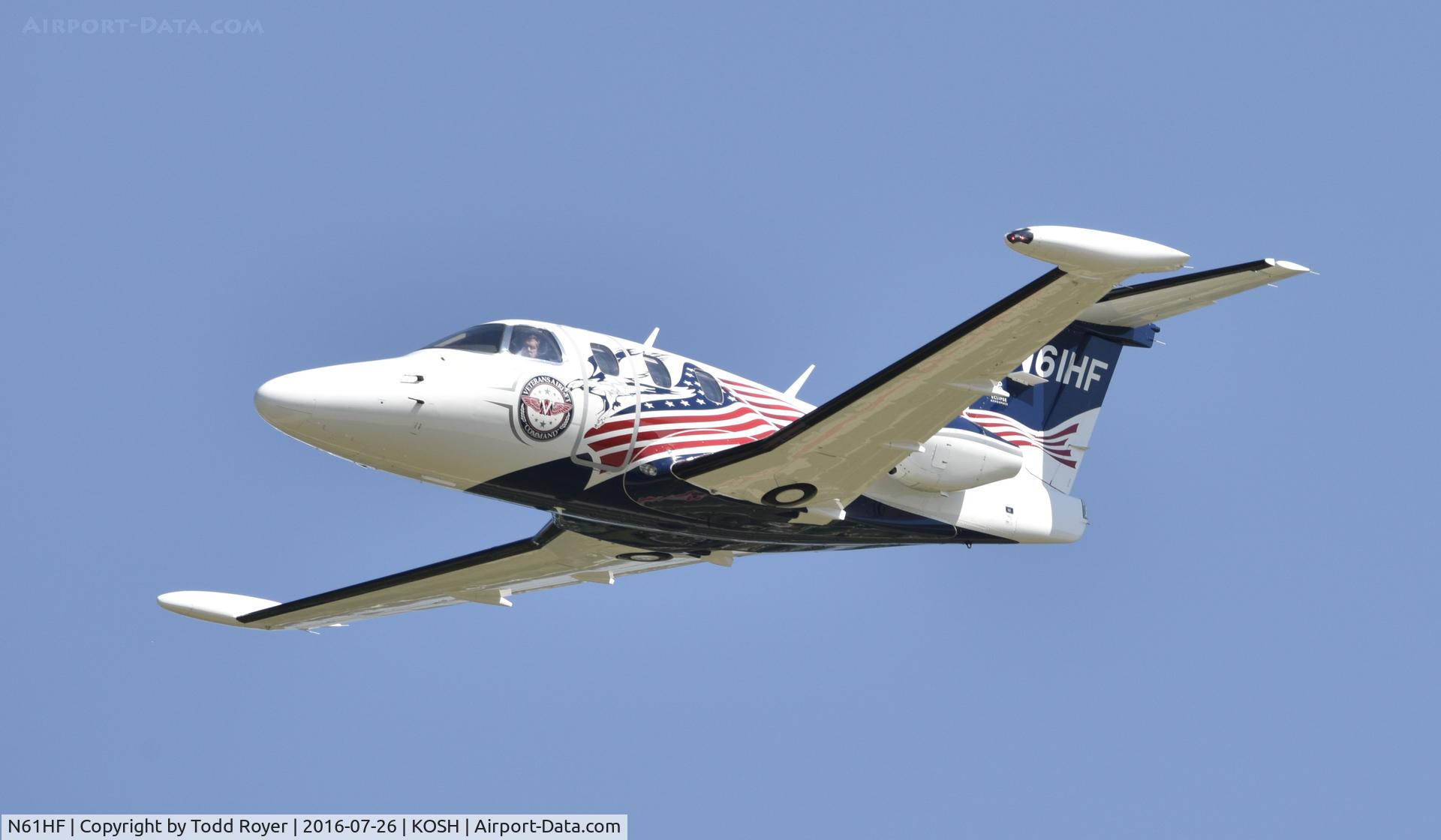 N61HF, 2007 Eclipse Aviation Corp EA500 C/N 000012, Airventure 2016