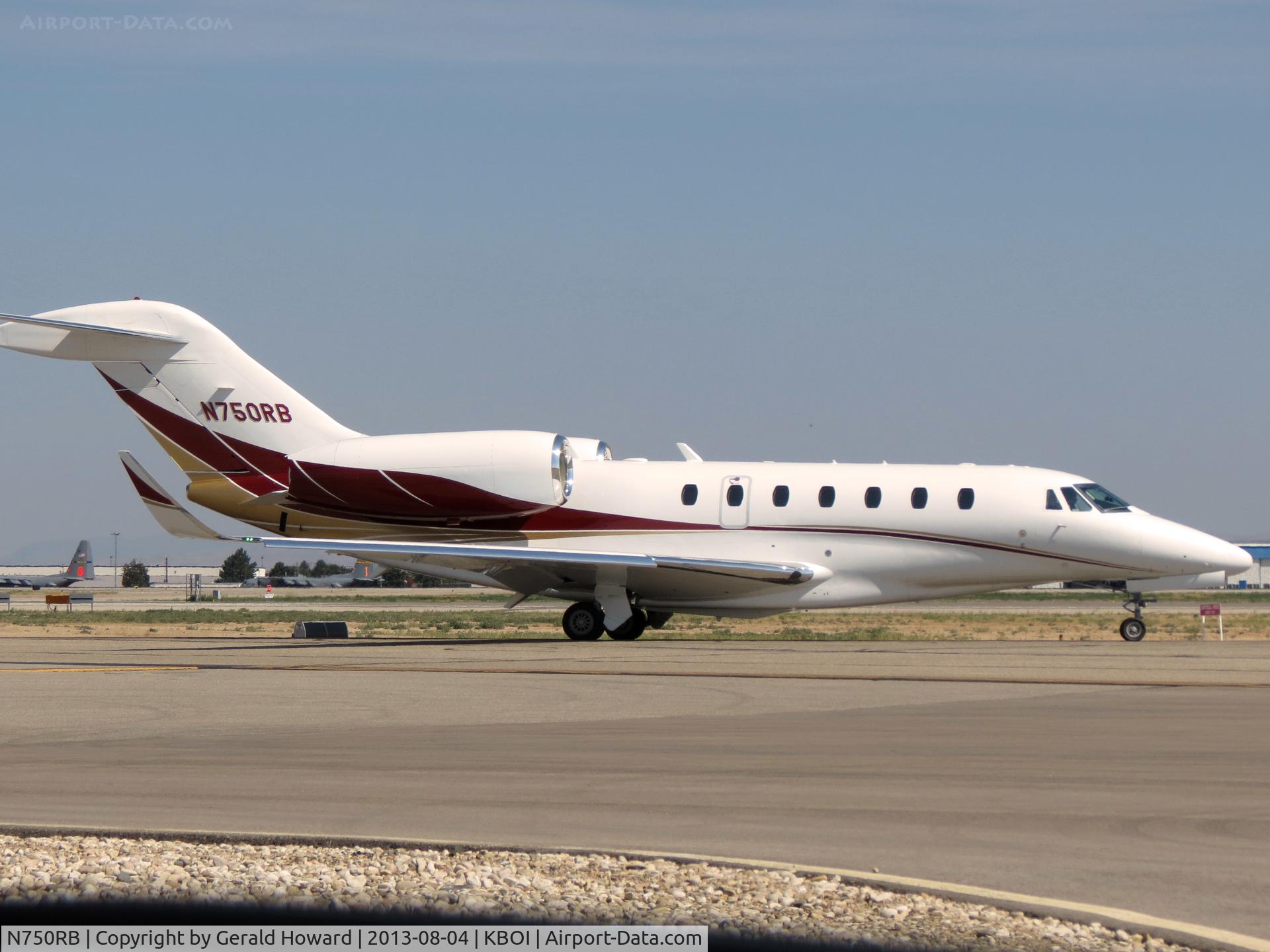 N750RB, 1998 Cessna 750 Citation X Citation X C/N 750-0059, Taxi to RWY 28L.