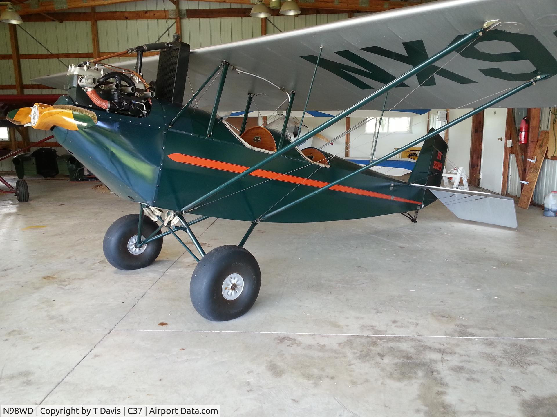 N98WD, 1989 Pietenpol Air Camper C/N WD-1, Brodhead