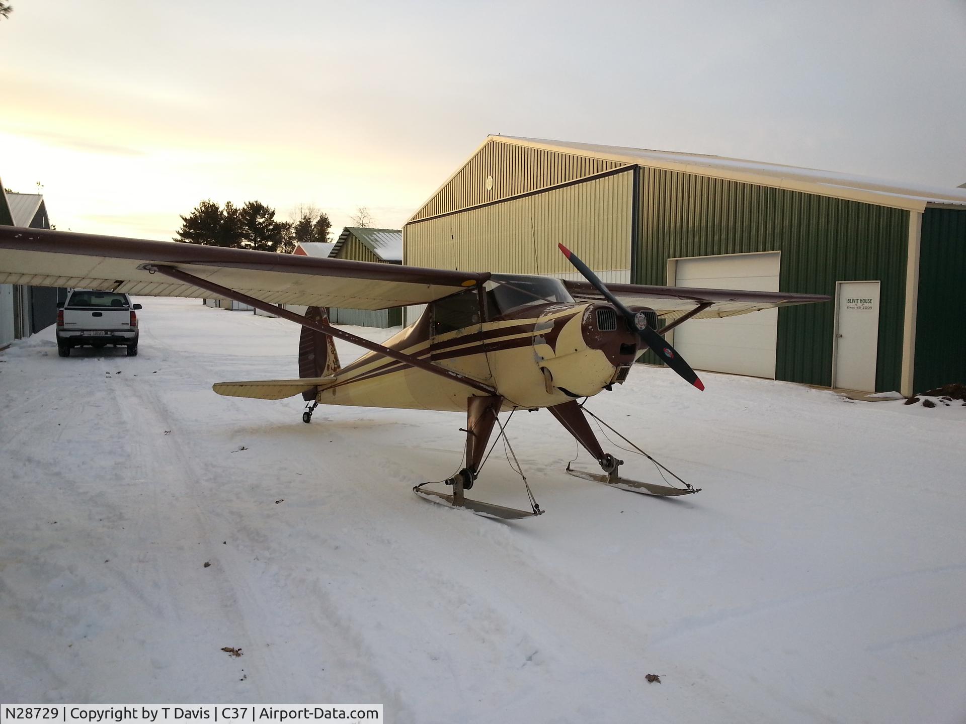 N28729, 1940 Luscombe 8A C/N 1490, N28729