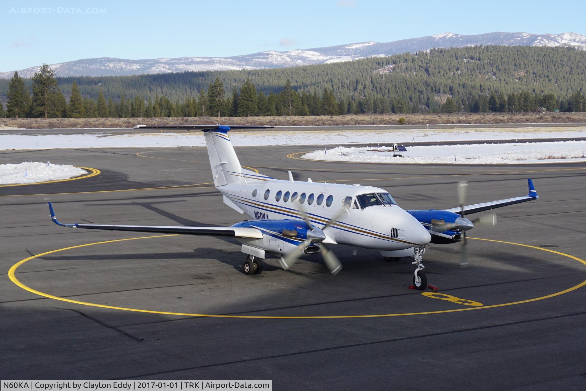 N60KA, 1996 Beech B300 King Air King Air C/N FL-134, Truckee Airport 2016