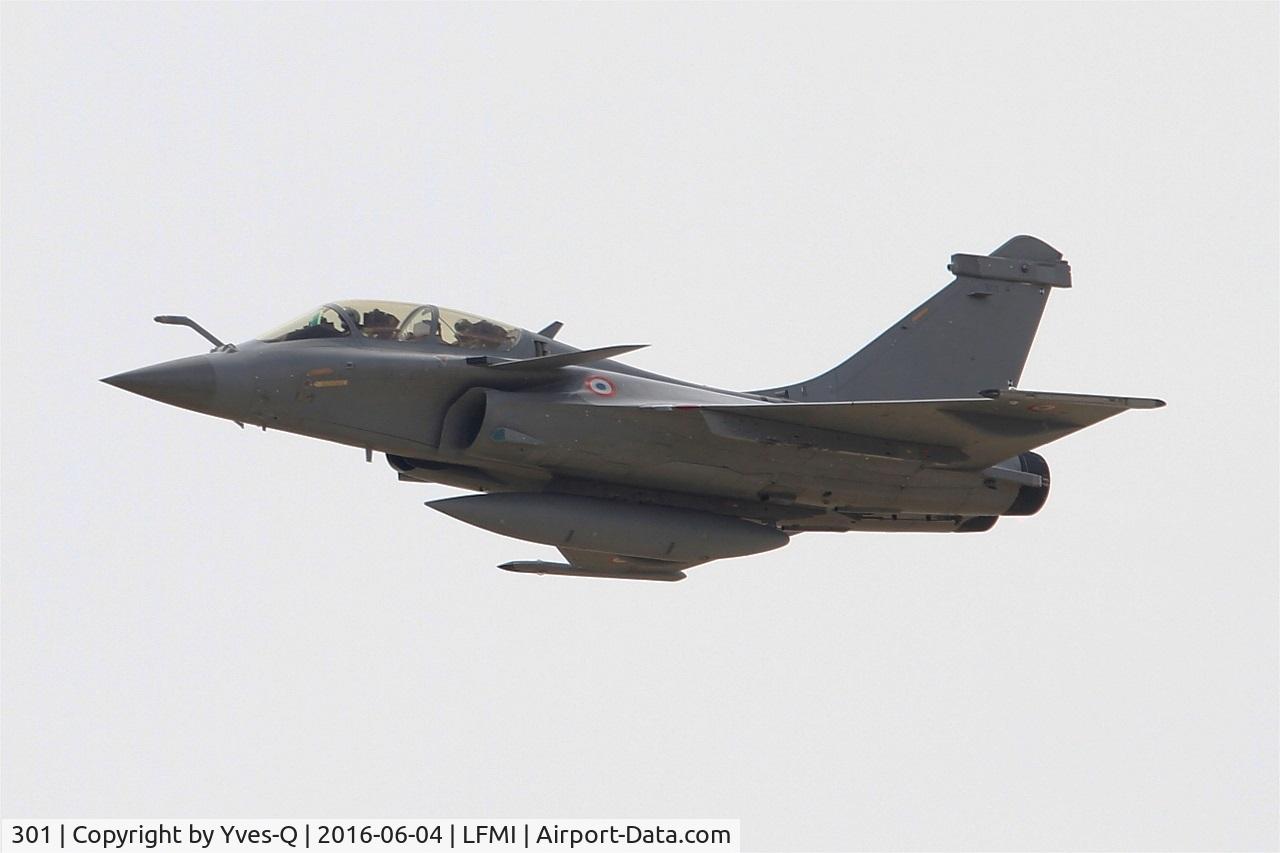 301, Dassault Rafale B C/N 301, Dassault Rafale B, On display, Istres-Le Tubé Air Base 125 (LFMI-QIE) open day 2016