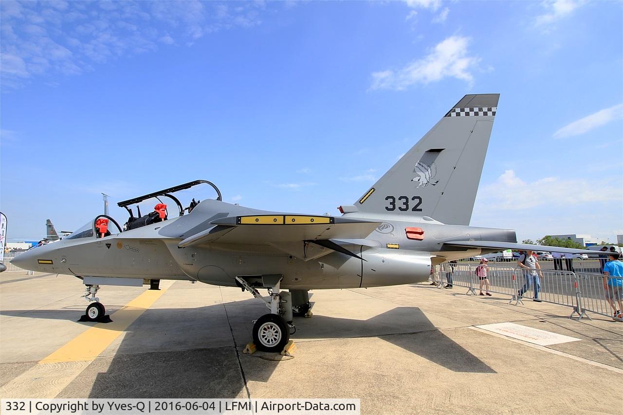 332, 2014 Alenia Aermacchi M-346 Master C/N 332, Alenia Aermacchi M-346 Master, Static display, Istres-Le Tubé Air Base 125 (LFMI-QIE) open day 2016