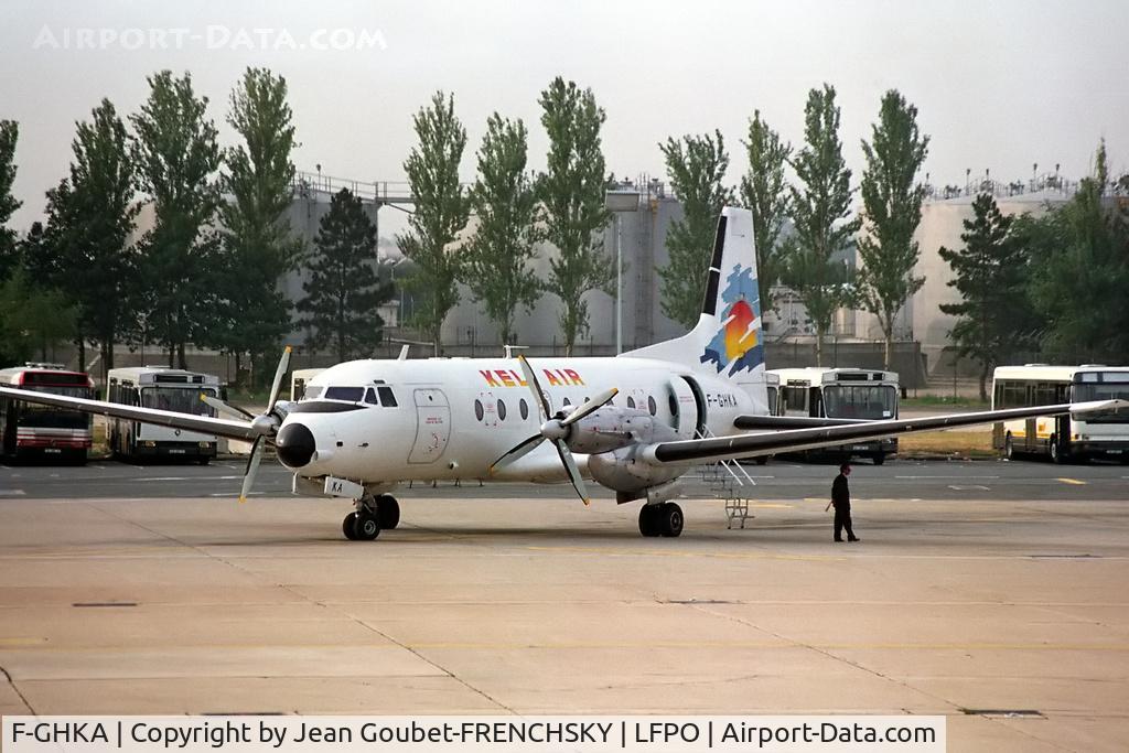 F-GHKA, 1970 Hawker Siddeley HS.748 Series 2A C/N 1680, Heliglobe Finet France 