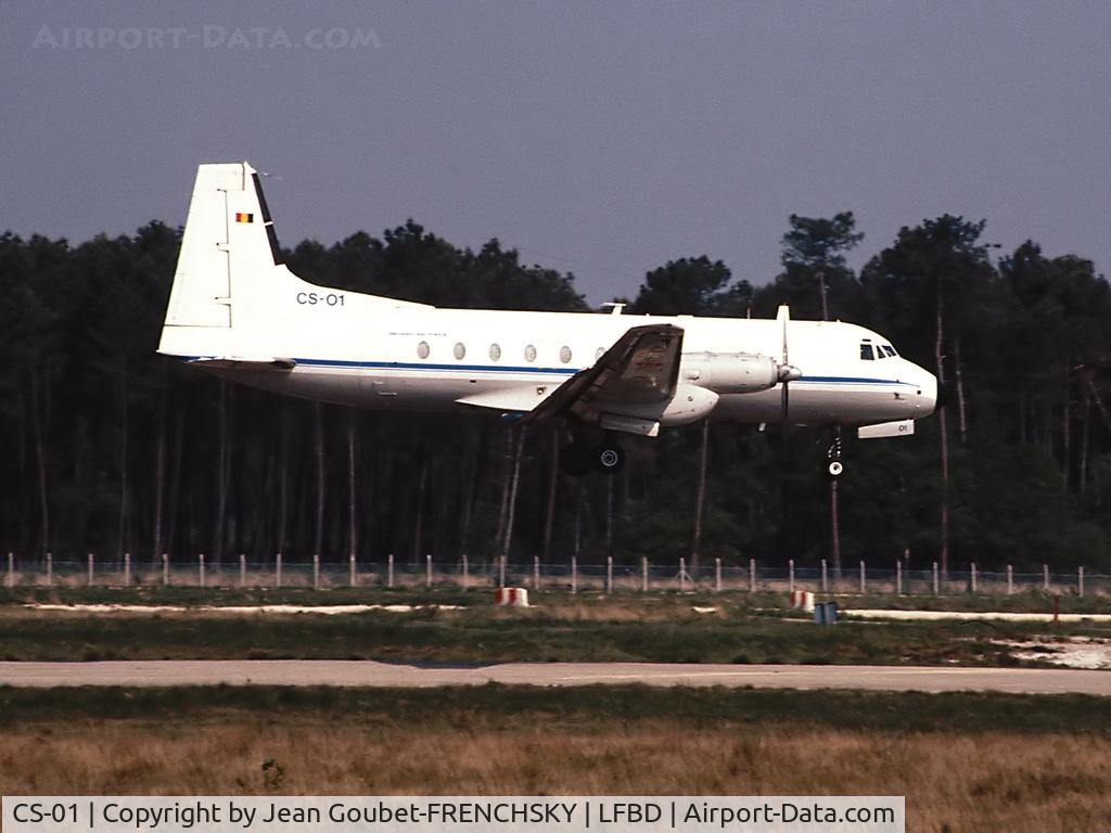 CS-01, 1976 Hawker Siddeley HS.748 Series 2A C/N 1741, Belgian Air Force landing runway 05, now TY-21A Benin Air Force operating for Benin Government.