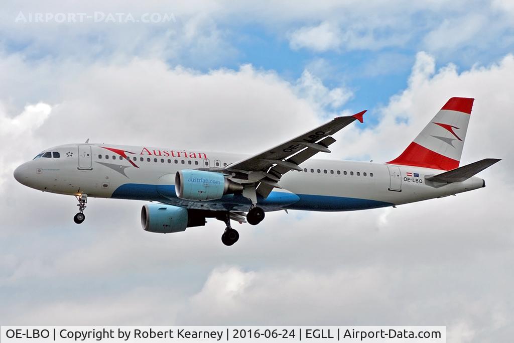 OE-LBO, 1998 Airbus A320-214 C/N 776, Arriving 27L