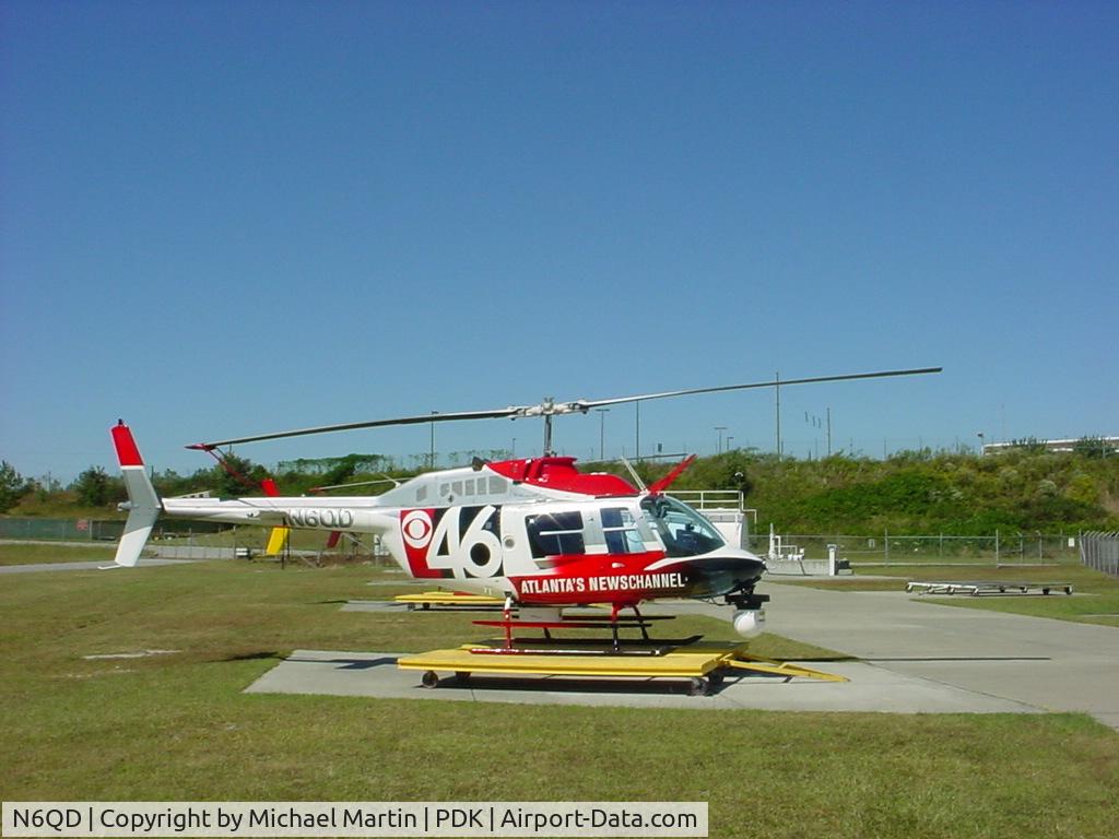 N6QD, 1992 Bell 206B C/N 4247, WGCL CBS46 Atlanta News