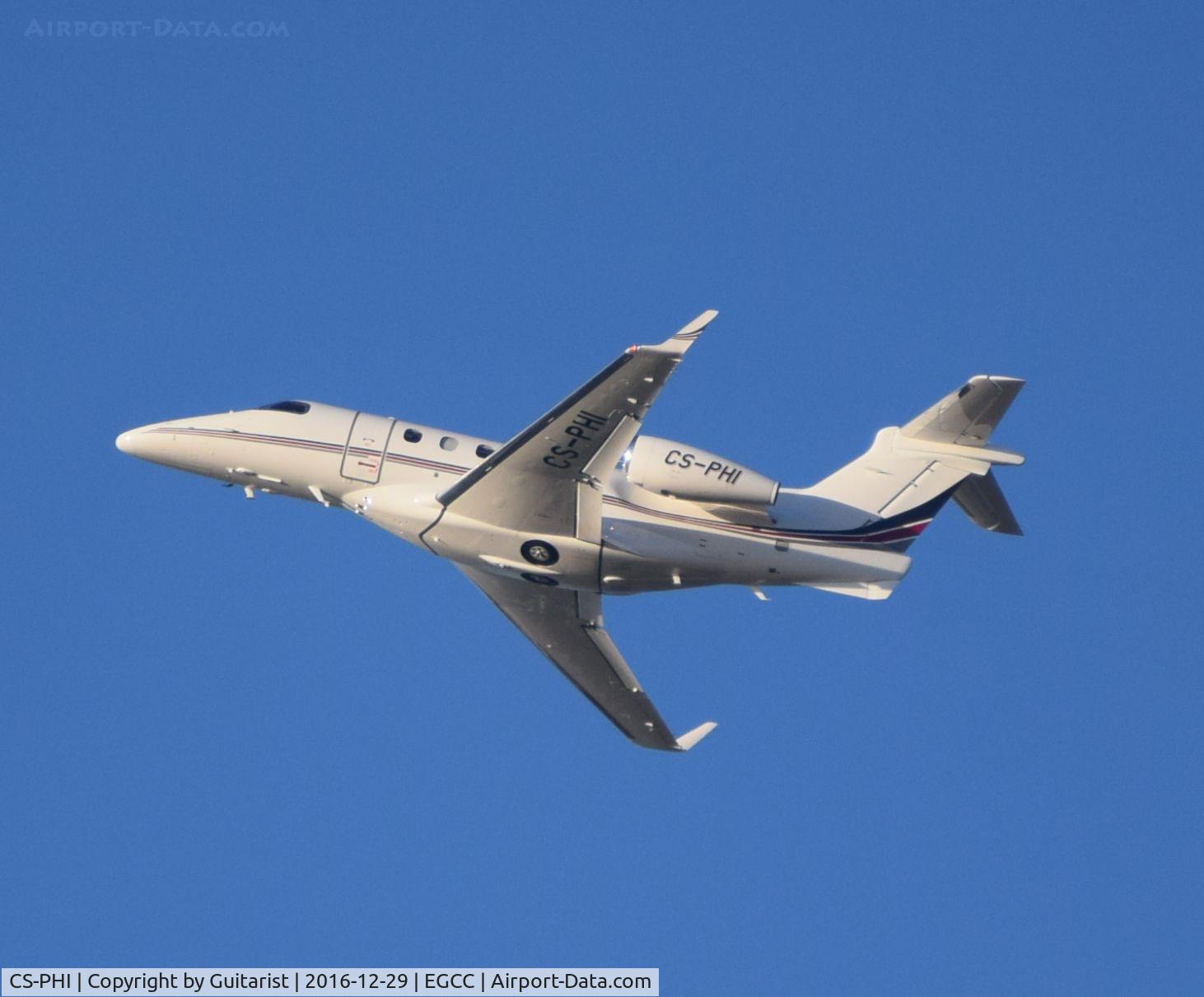 CS-PHI, 2016 Embraer EMB-505 Phenom 300 C/N 50500332, At Manchester