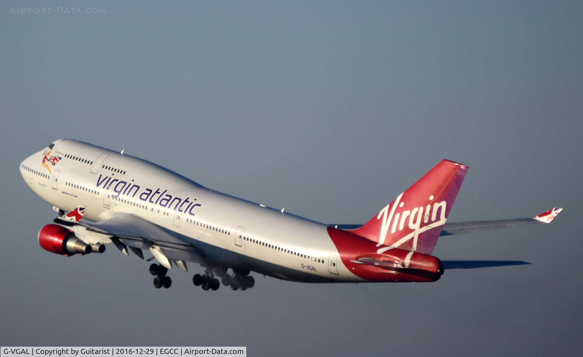 G-VGAL, 2001 Boeing 747-443 C/N 32337, At Manchester