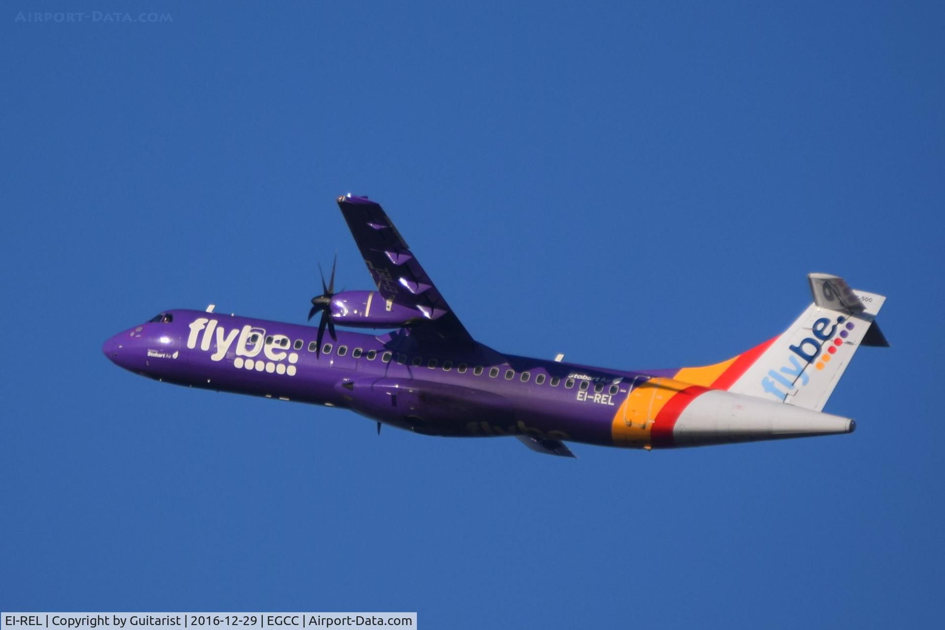 EI-REL, 2007 ATR 72-212A C/N 748, At Manchester