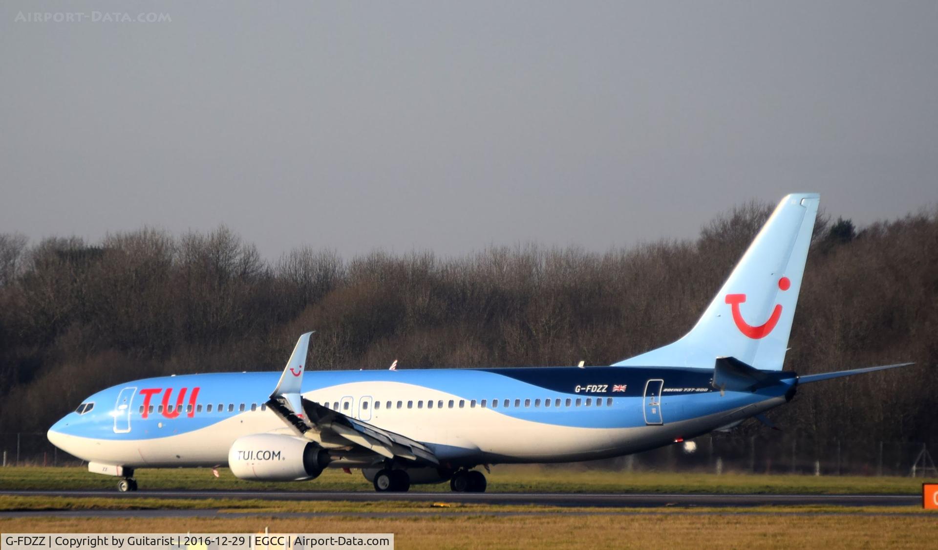 G-FDZZ, 2011 Boeing 737-8K5 C/N 37262, At Manchester