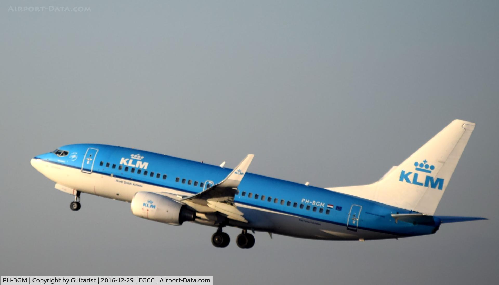 PH-BGM, 2011 Boeing 737-7K2 C/N 39255, At Manchester