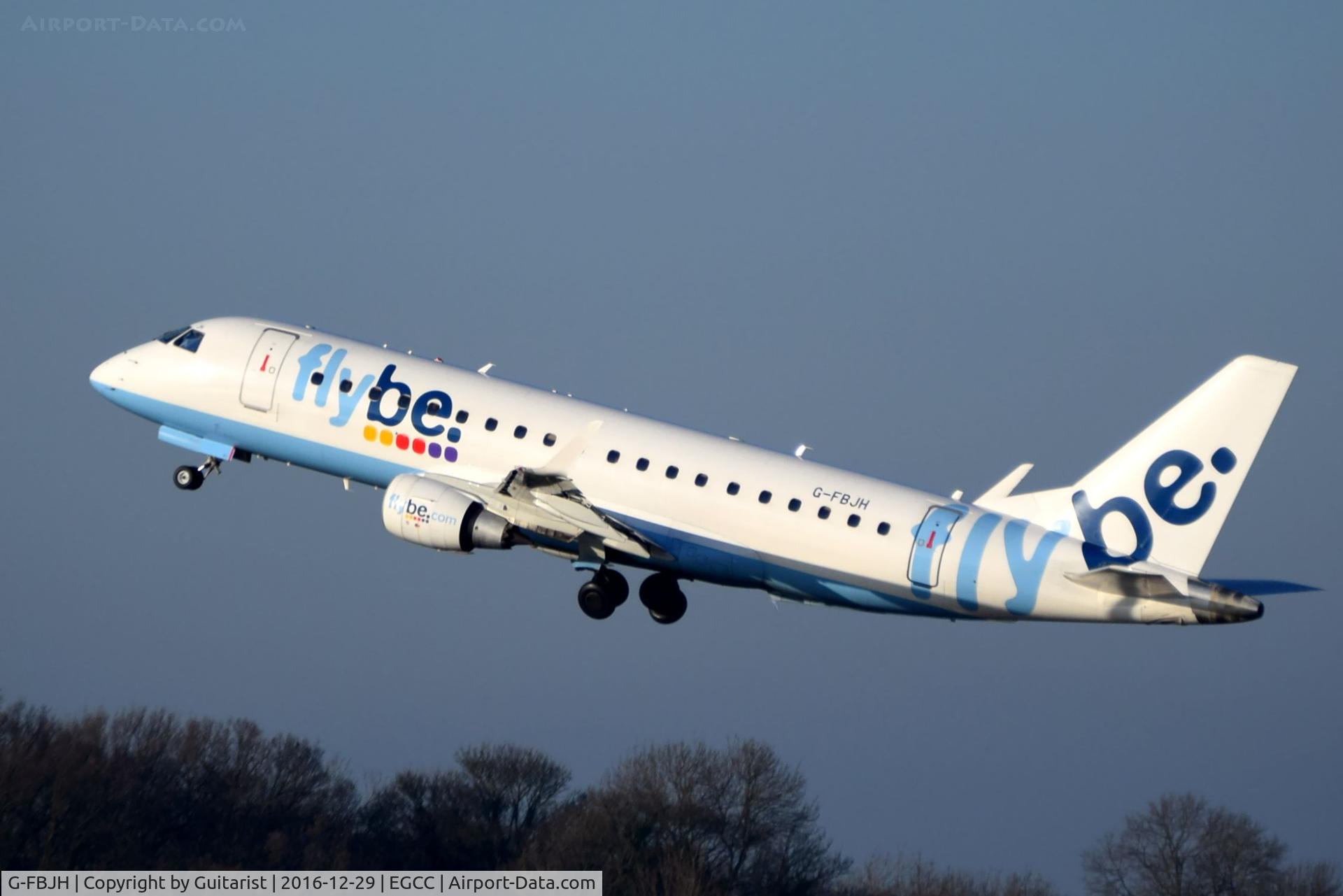 G-FBJH, 2012 Embraer 175STD (ERJ-170-200) C/N 17000351, At Manchester