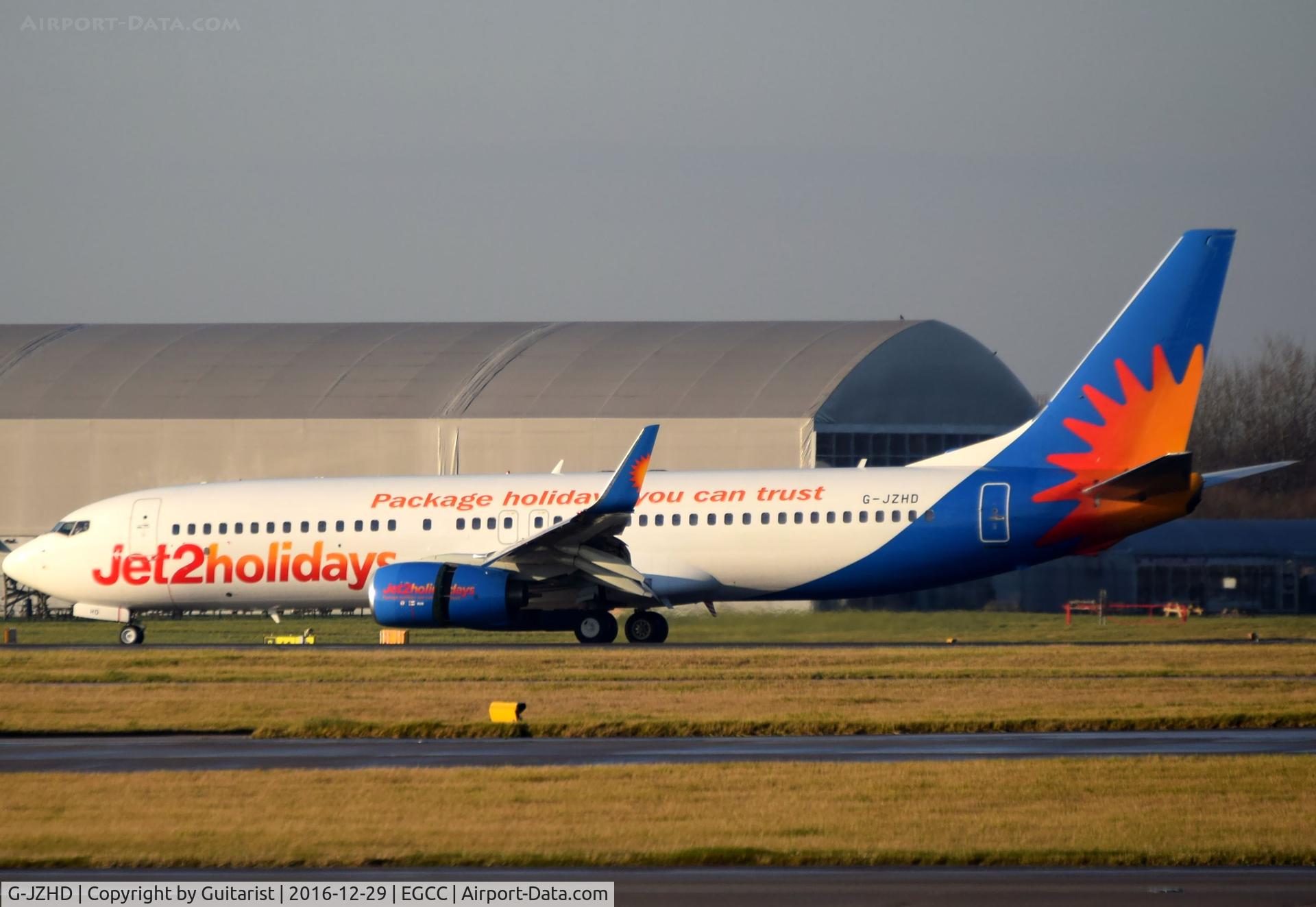 G-JZHD, 2006 Boeing 737-808 C/N 34706, At Manchester
