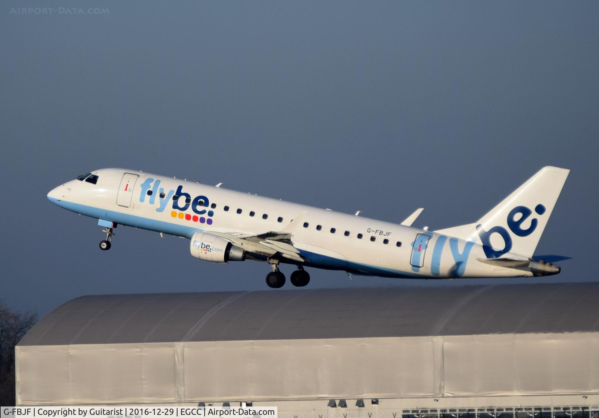 G-FBJF, 2012 Embraer 175STD (ERJ-170-200) C/N 17000341, At Manchester