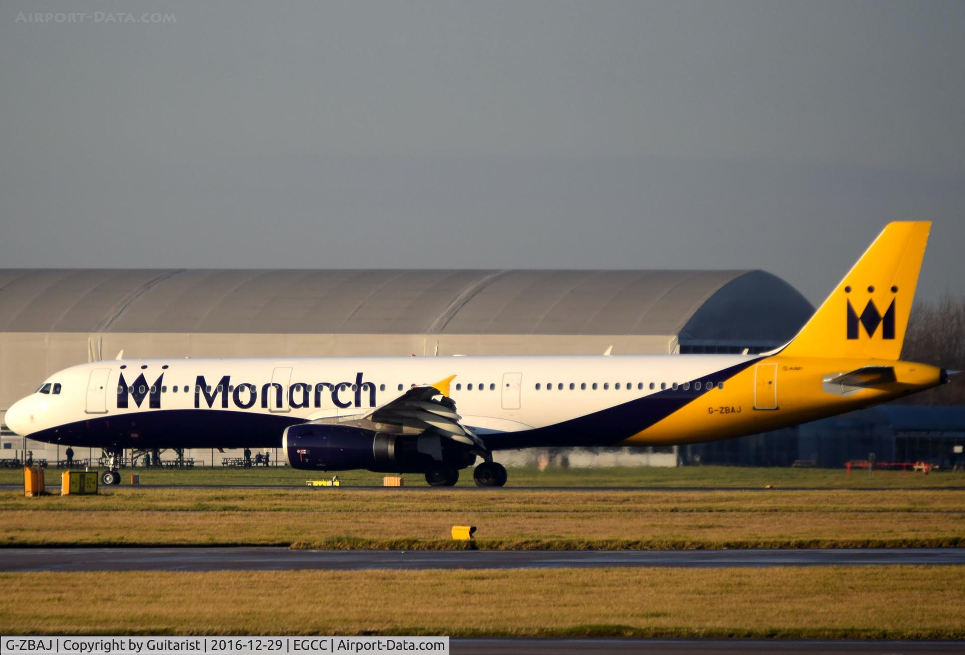 G-ZBAJ, 2005 Airbus A321-231 C/N 2610, At Manchester