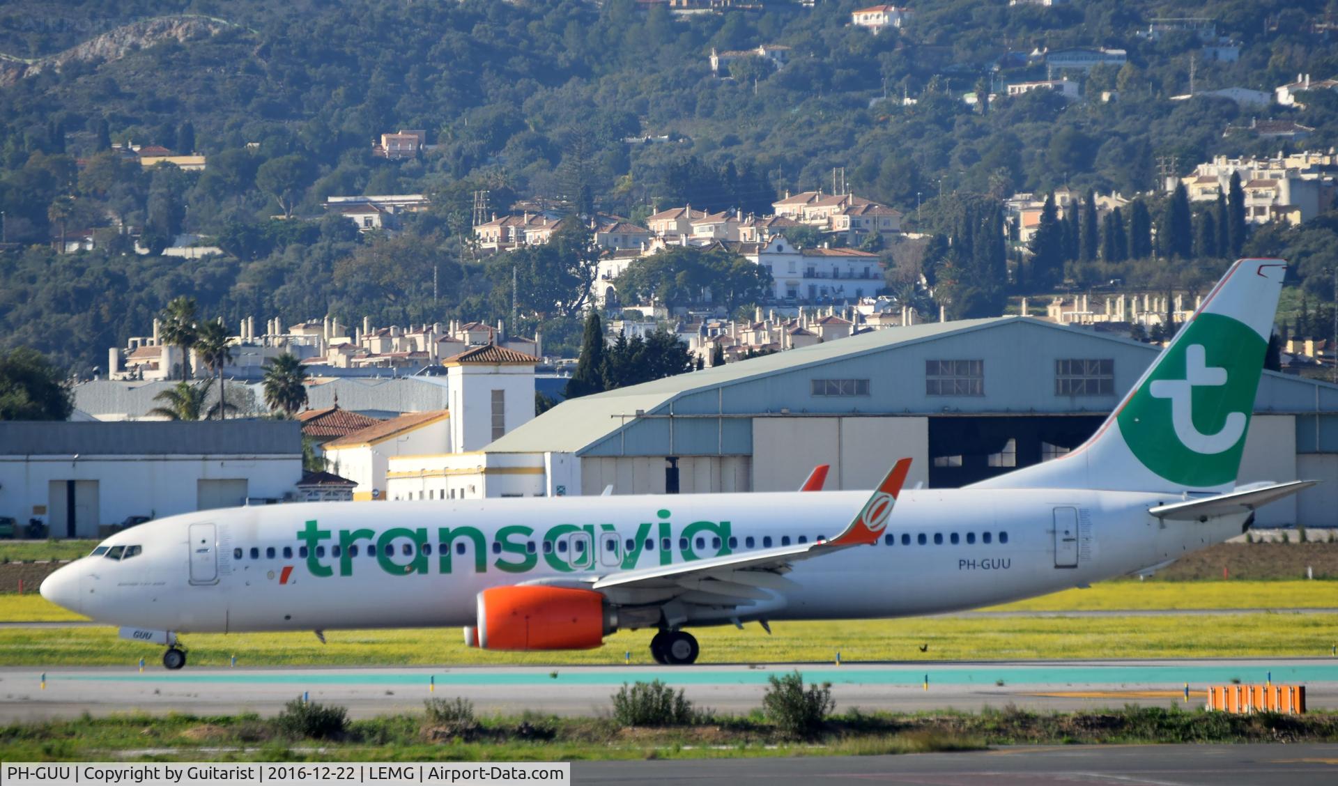PH-GUU, 2012 Boeing 737-8EH C/N 39607, At Malaga