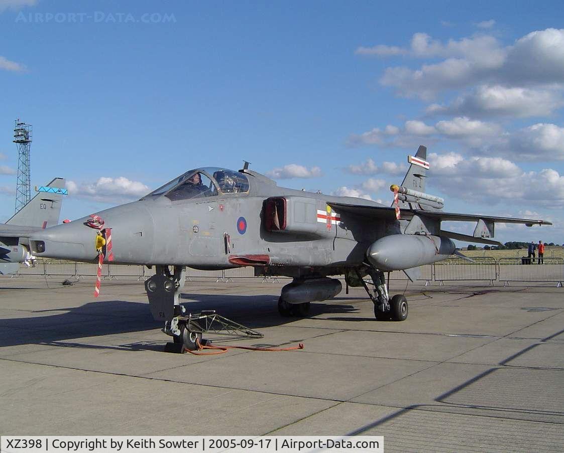 XZ398, 1977 Sepecat Jaguar GR.1A C/N S163, Families Day RAF Coltishall