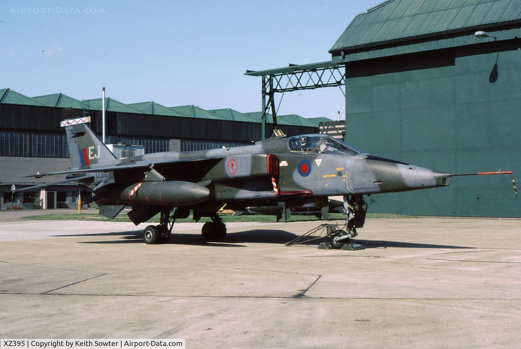 XZ395, 1977 Sepecat Jaguar GR.1 C/N S.160, RAF Coltishall