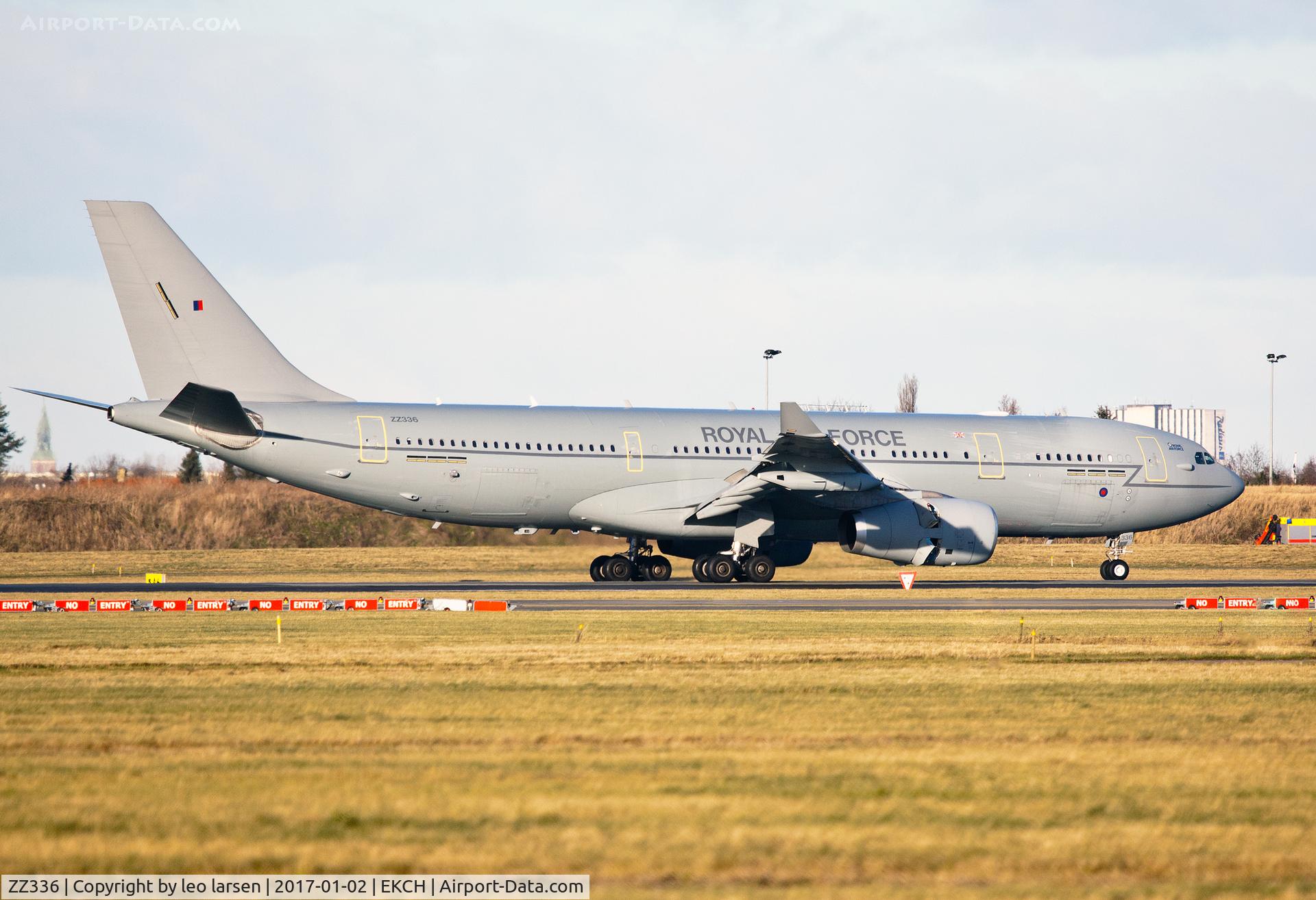 ZZ336, 2012 Airbus KC3 Voyager (A330-243MRTT) C/N 1363, Copenhagen 2.1.17