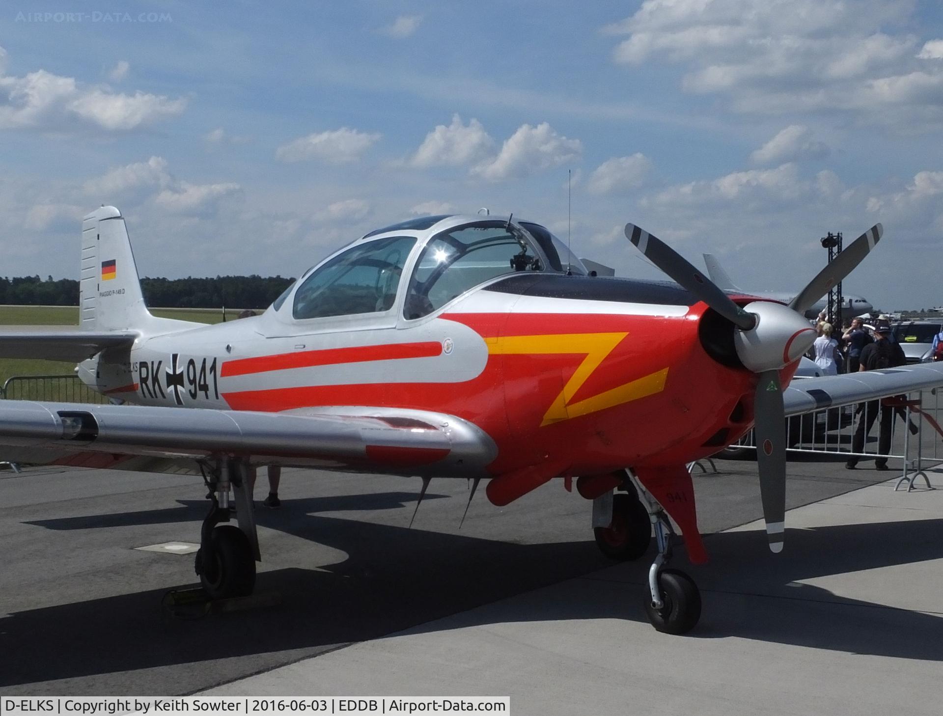D-ELKS, Piaggio FWP-149D C/N 256, Berlin ILA