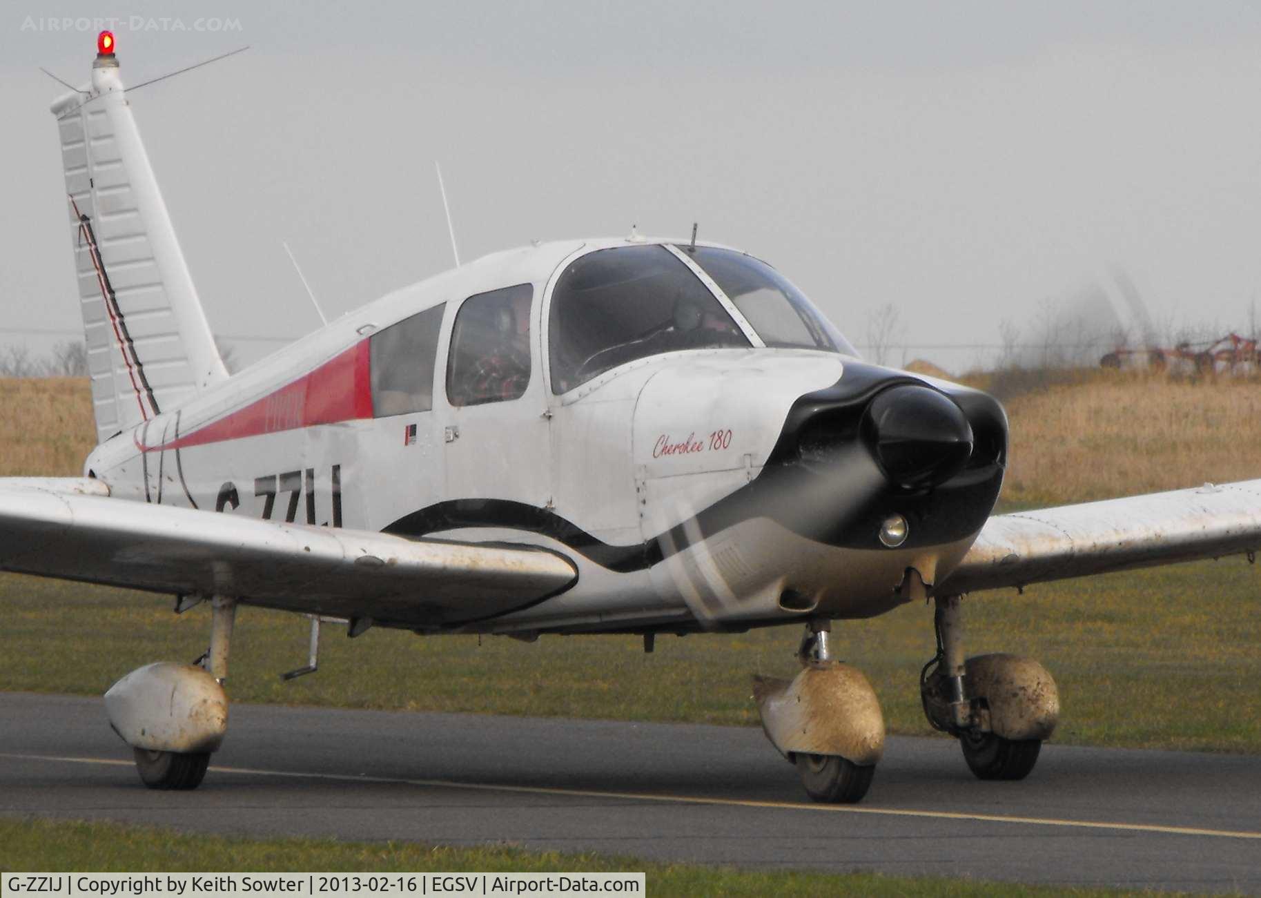 G-ZZIJ, 1966 Piper PA-28-180 Cherokee C/N 28-3639, oLD bUCKENHAM