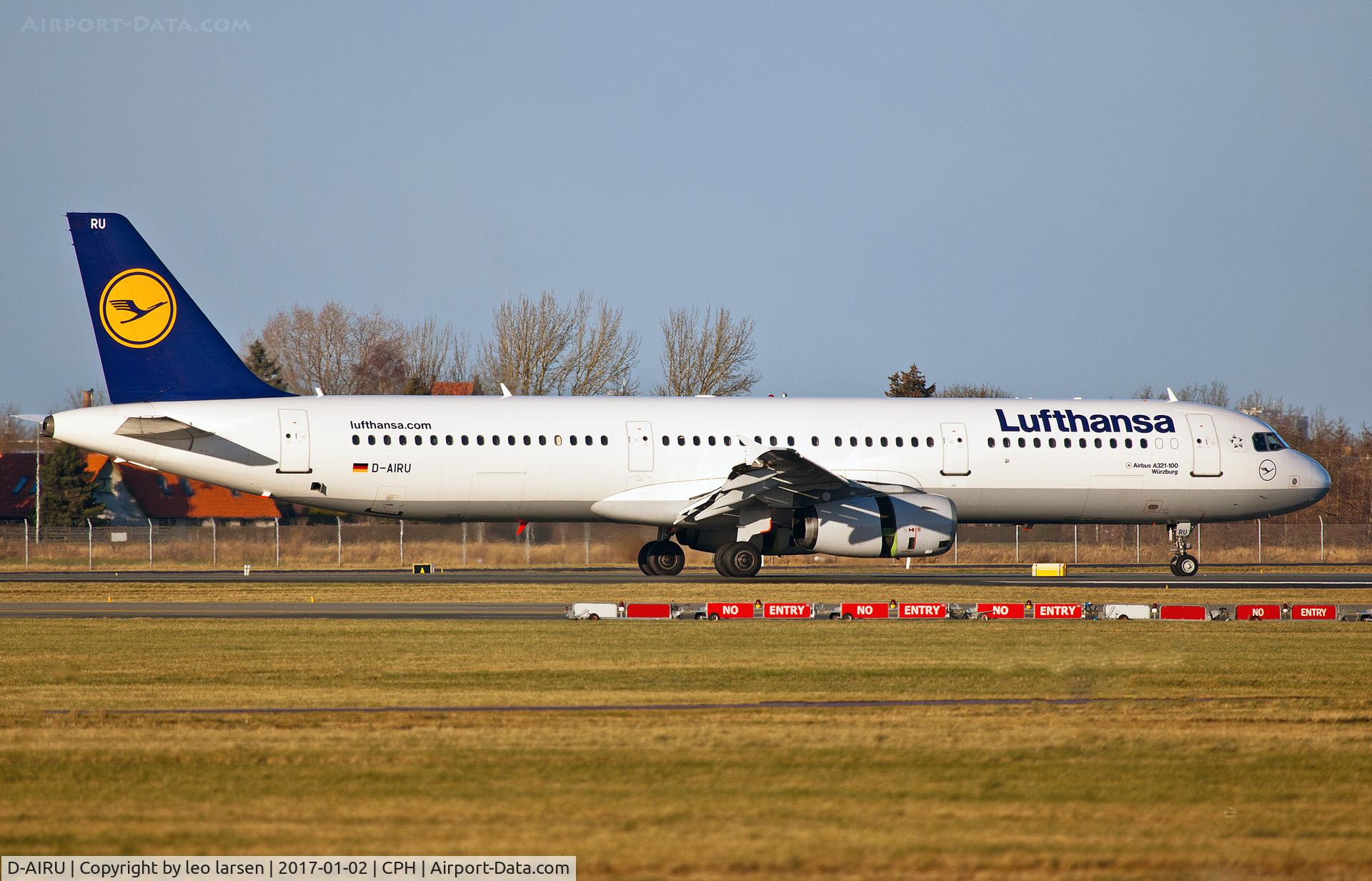 D-AIRU, 1997 Airbus A321-131 C/N 692, Copenhagen 2.1.17