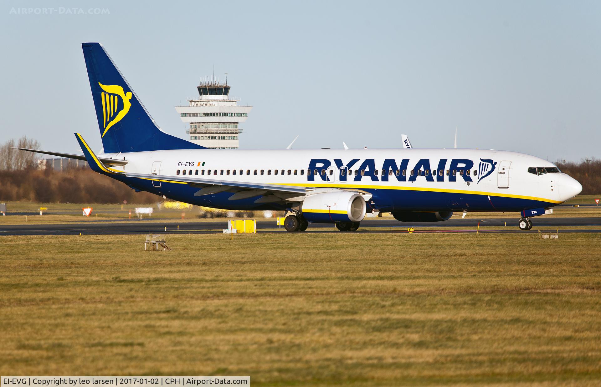 EI-EVG, 2012 Boeing 737-8AS C/N 40292, Copenhagen 2.1.17