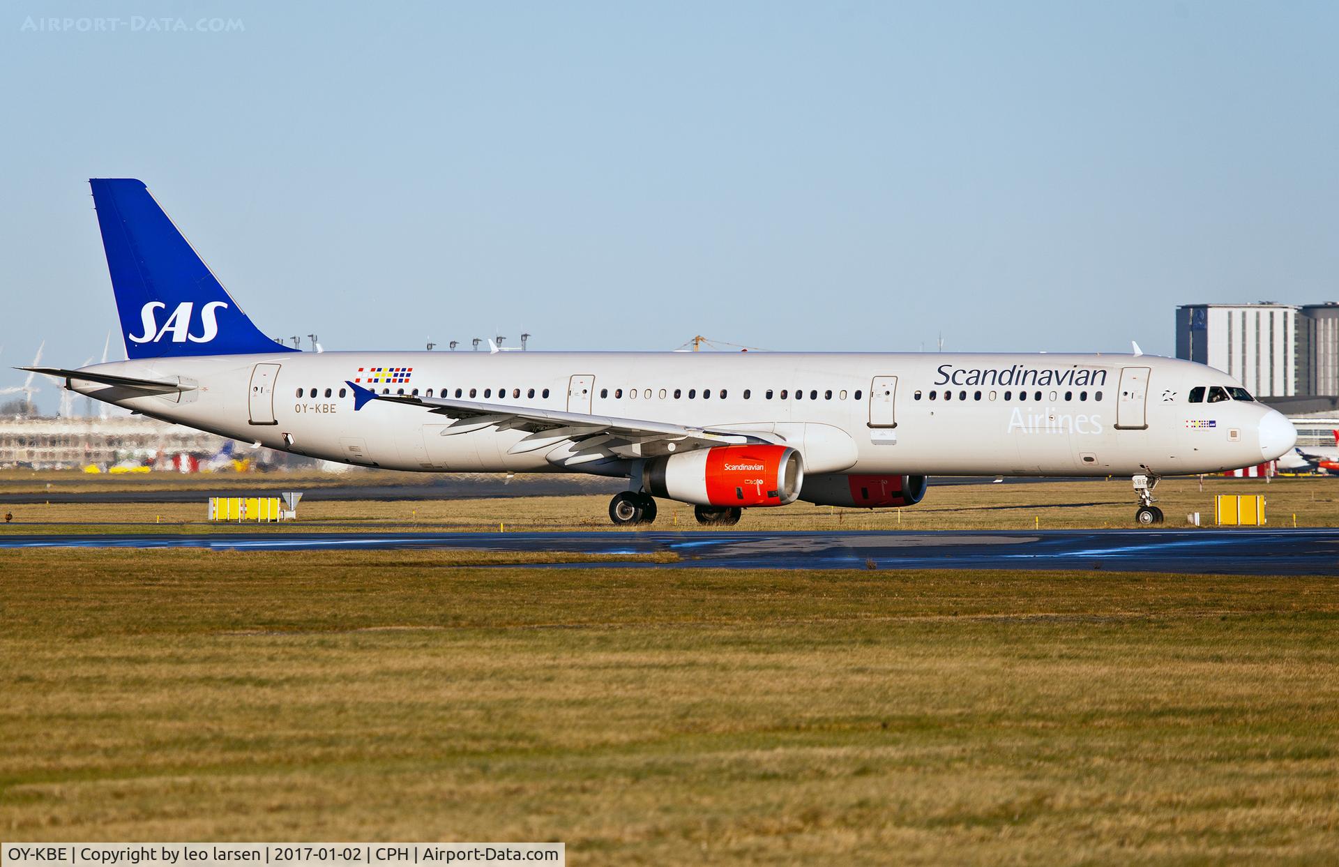 OY-KBE, 2002 Airbus A321-232 C/N 1798, Copenhagen 2.1.17