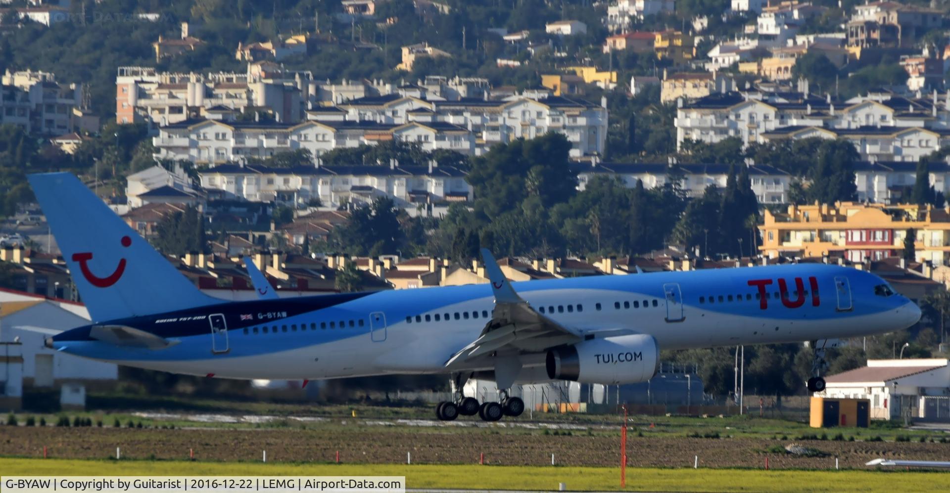 G-BYAW, 1995 Boeing 757-204 C/N 27234, At Malaga