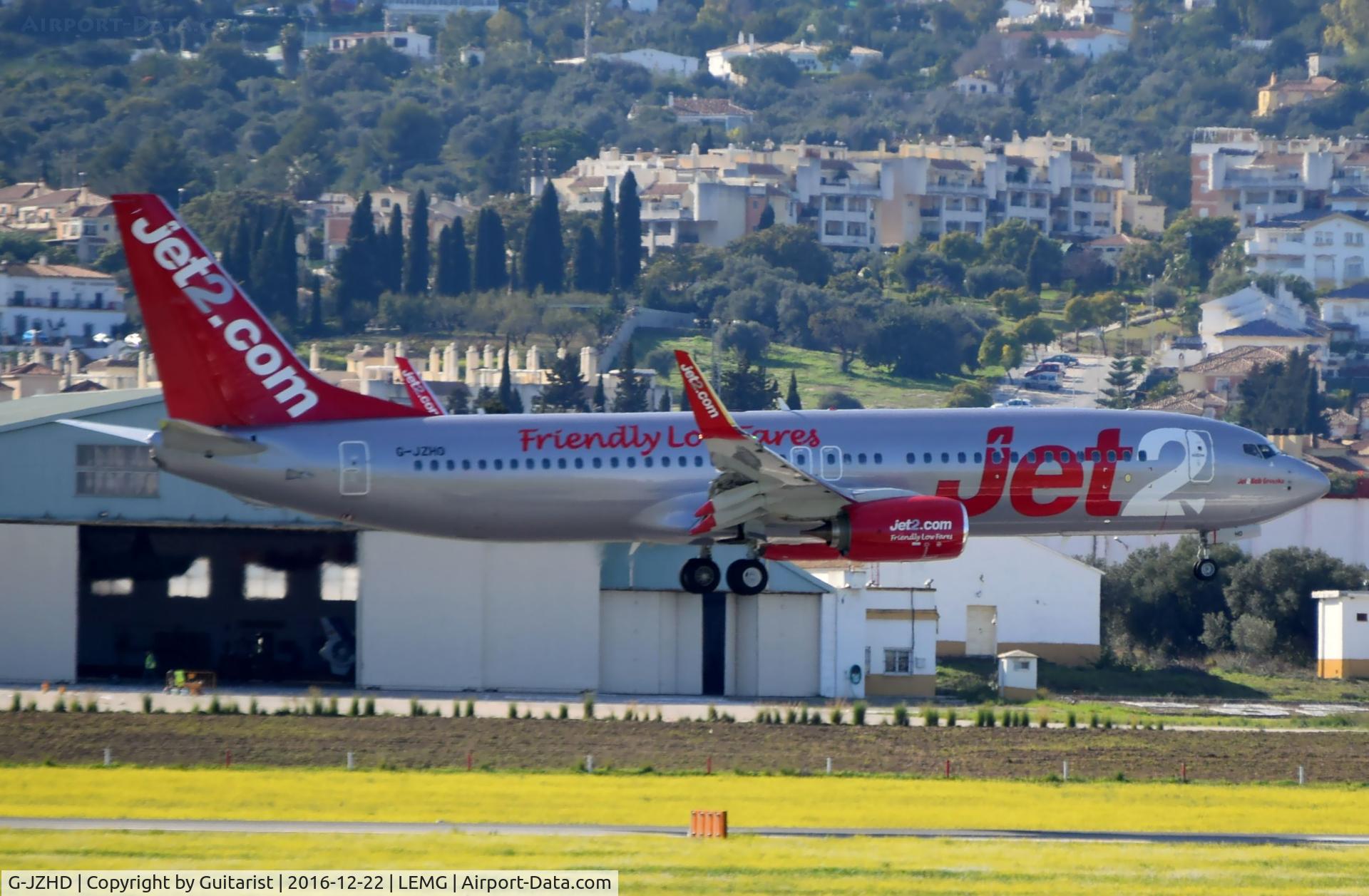 G-JZHD, 2006 Boeing 737-808 C/N 34706, At Malaga