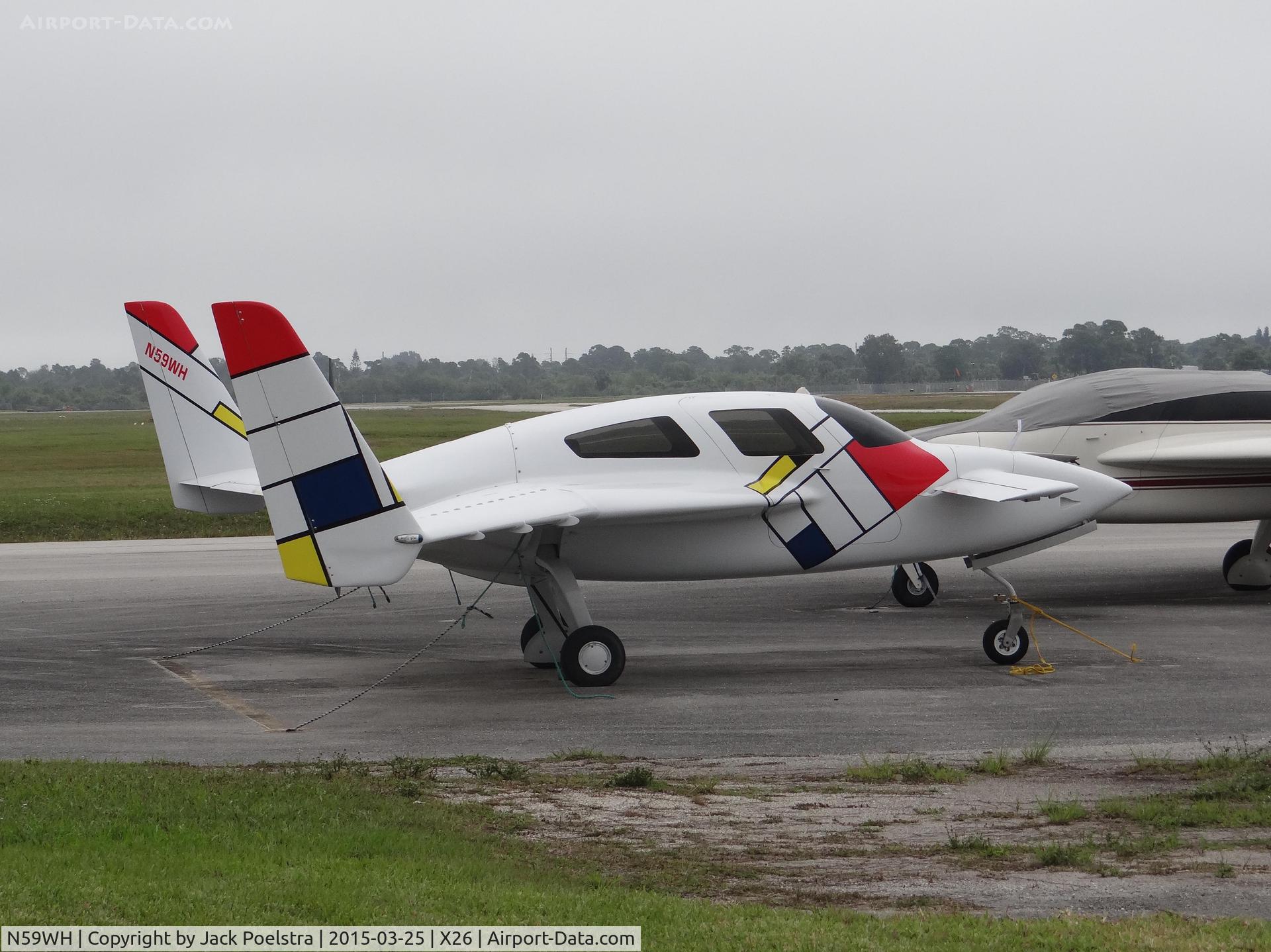 N59WH, 2012 Velocity SE-RG C/N DMO-291, Velocity at Sebastian Airport Fla.