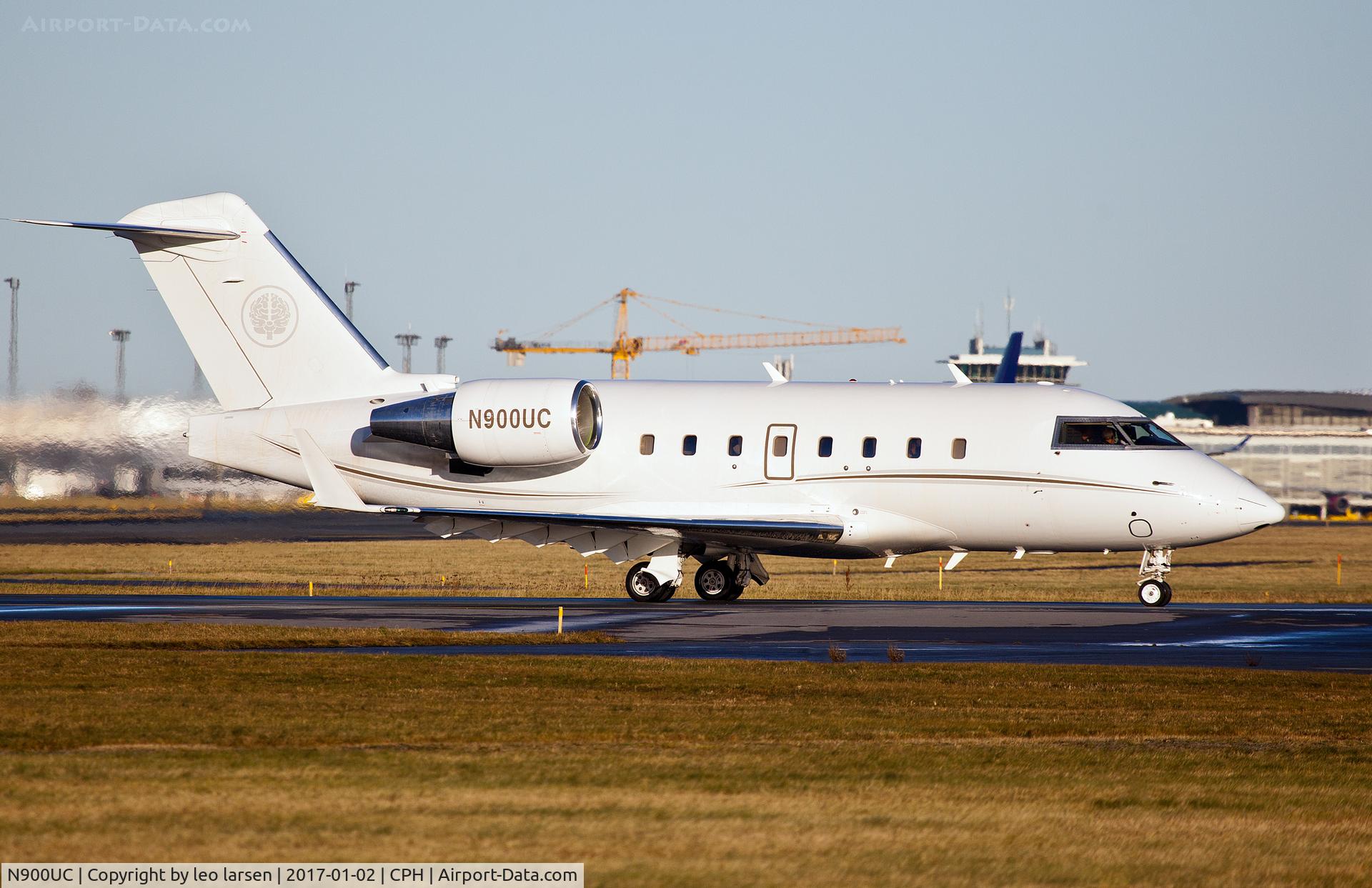N900UC, 2001 Bombardier Challenger 604 (CL-600-2B16) C/N 5519, Copenhagen 2.1.2017