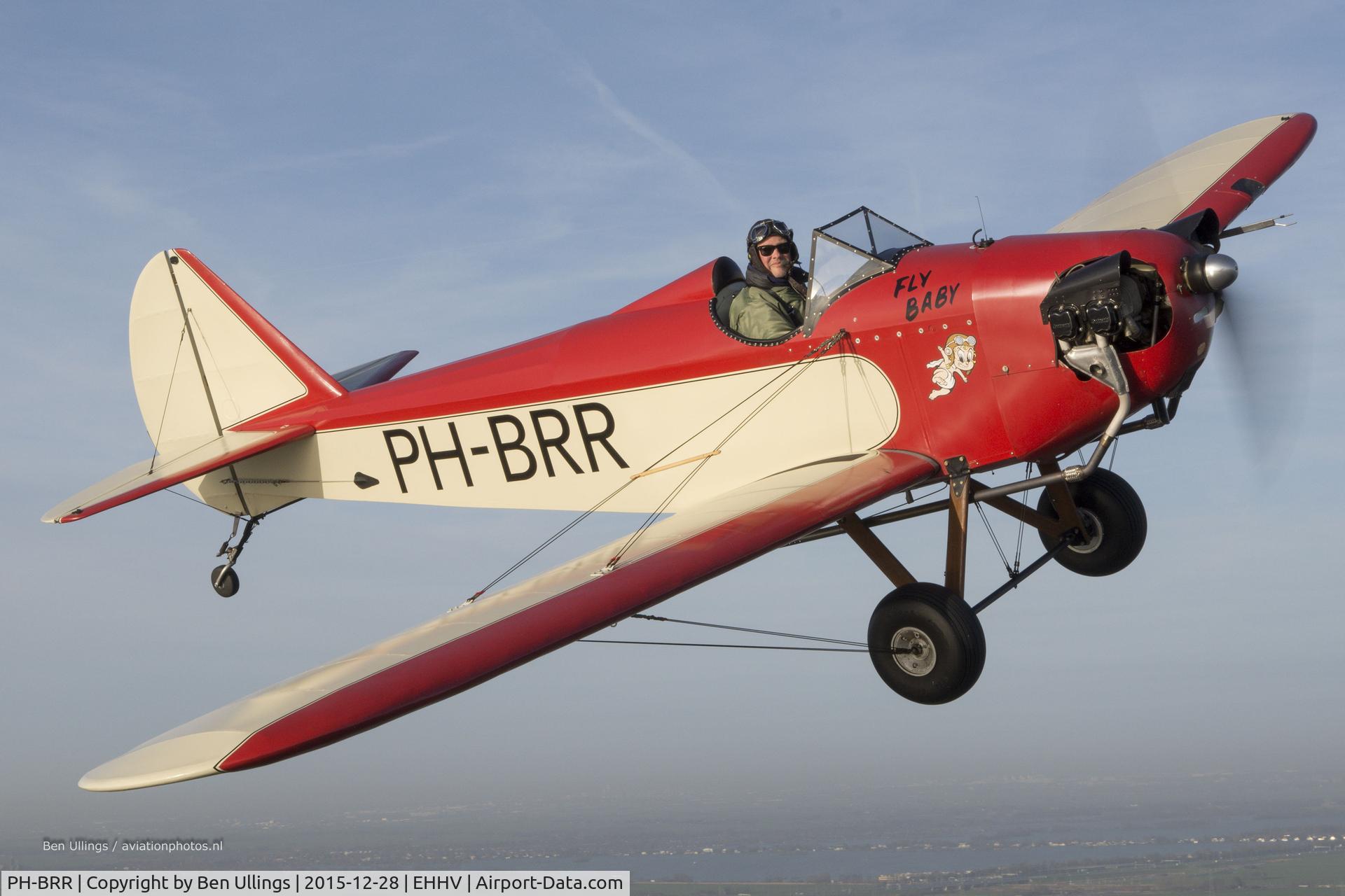 PH-BRR, 1972 Bowers Fly Baby C/N DHFB 172, Previously, CF-DSH got on to be rescued from static display by Mario Biondi, to be completely rebuilt. After that, the aircraft was sold to the Netherlands, to be registered PH-BRR