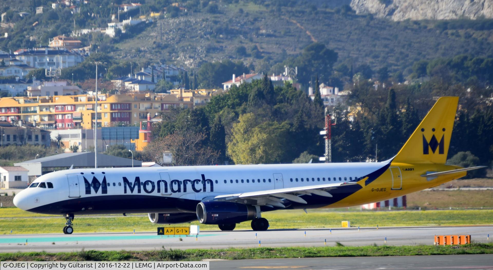G-OJEG, 1999 Airbus A321-231 C/N 1015, At Malaga