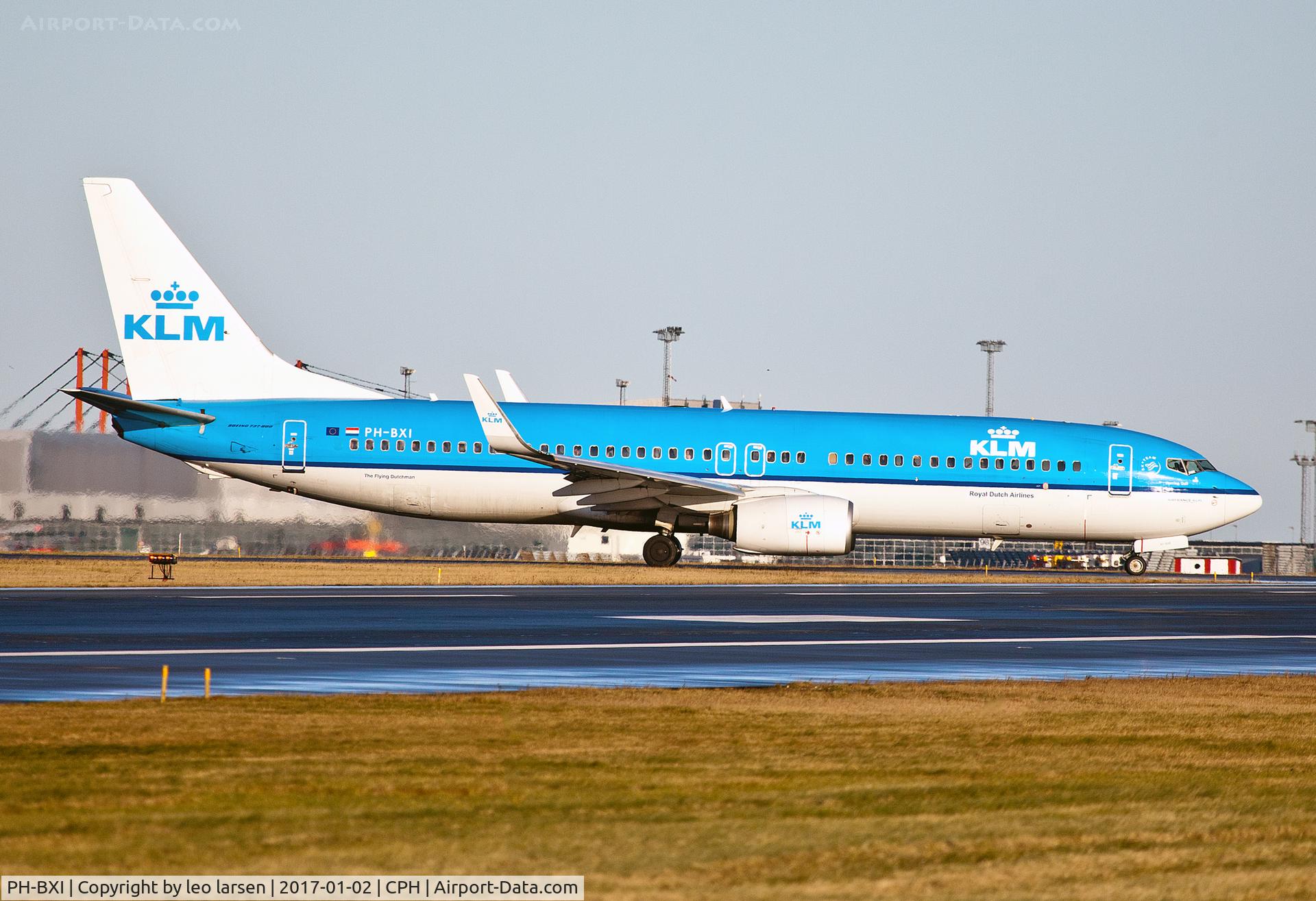PH-BXI, 2000 Boeing 737-8K2 C/N 30358, Copenhagen 2.1.2017