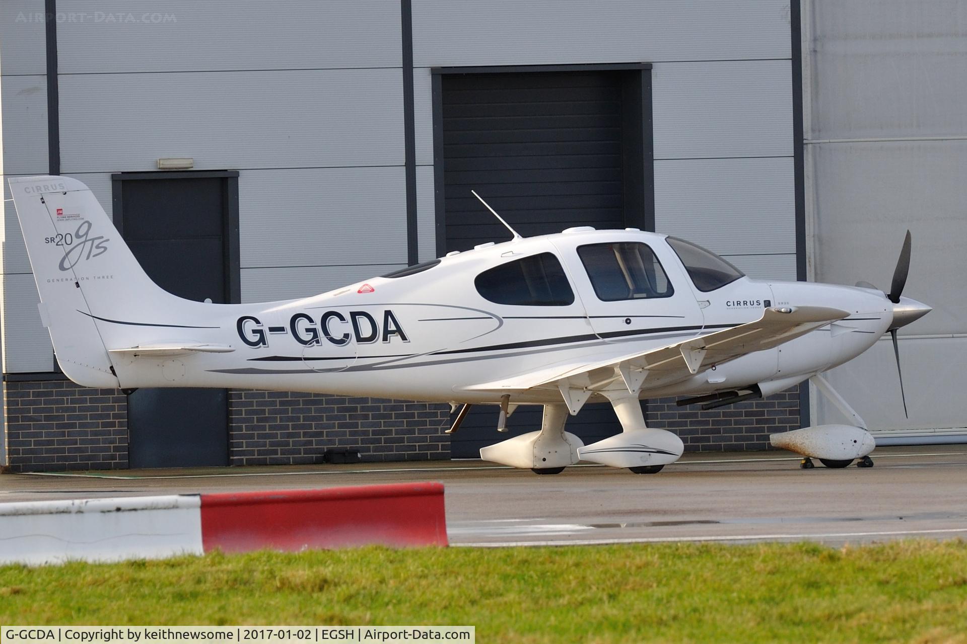 G-GCDA, 2008 Cirrus SR20 G3 GTS C/N 1962, Nice Visitor.