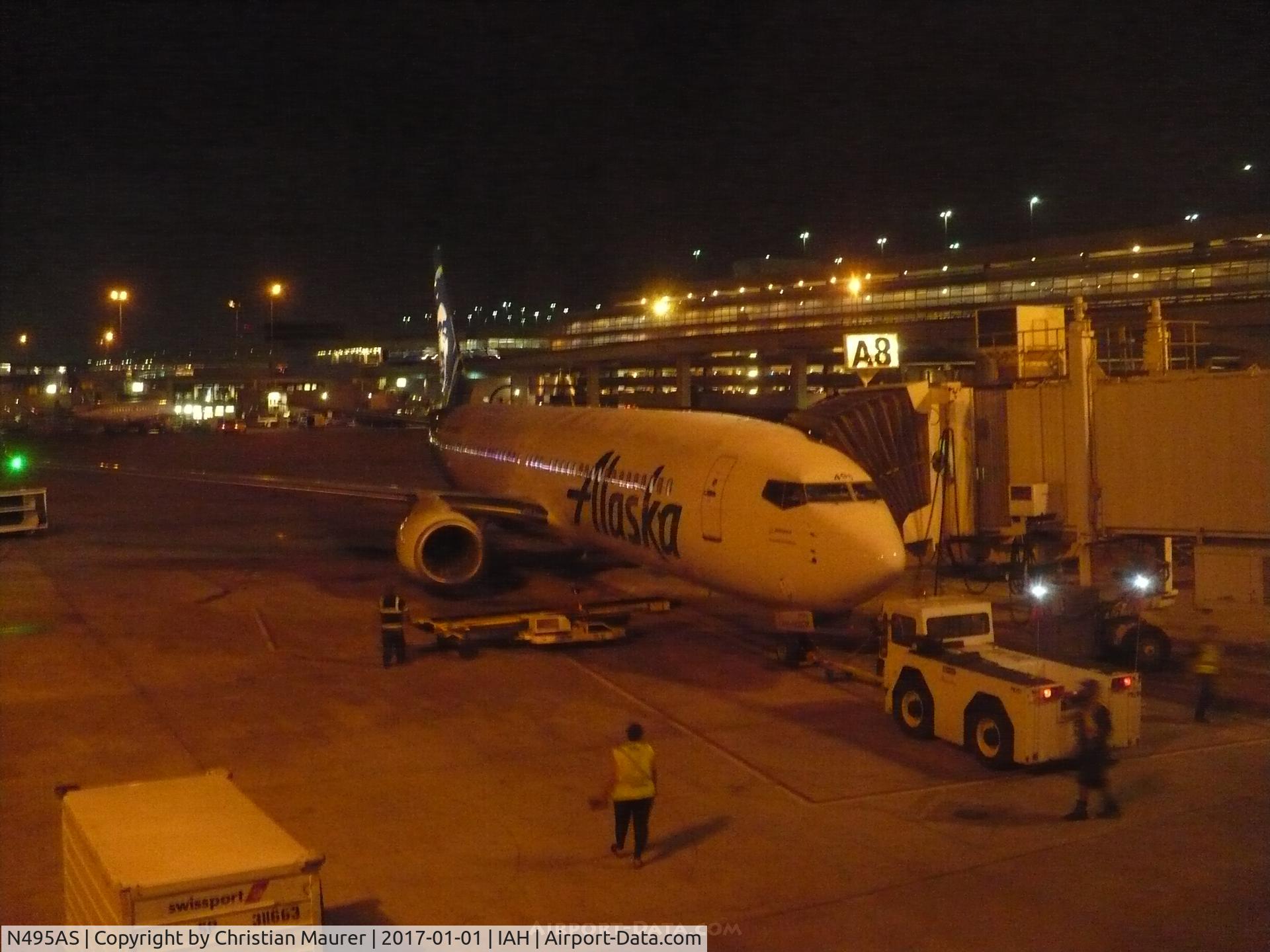 N495AS, 2016 Boeing 737-900/ER C/N 41728, Alaska 737-900ER