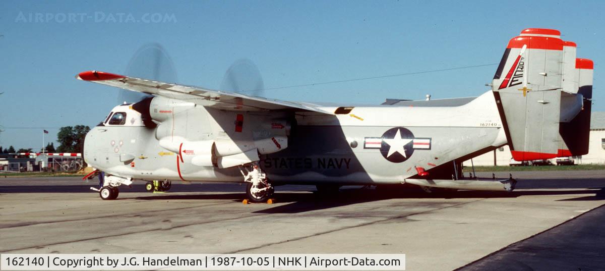162140, 1985 Grumman C-2A Greyhound C/N 20, Taxiing at Pax River MD.