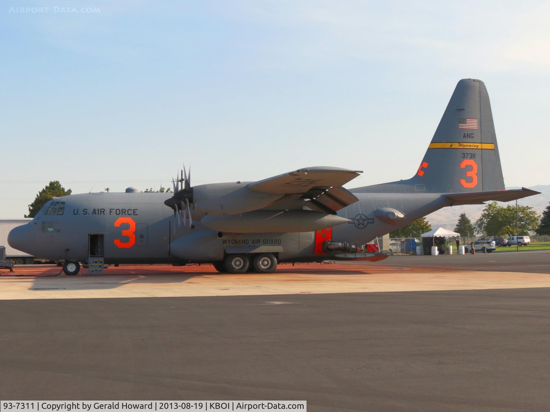 93-7311, 1994 Lockheed C-130H Hercules C/N 382-5374, 153rd Airlift Wing, WY ANG.