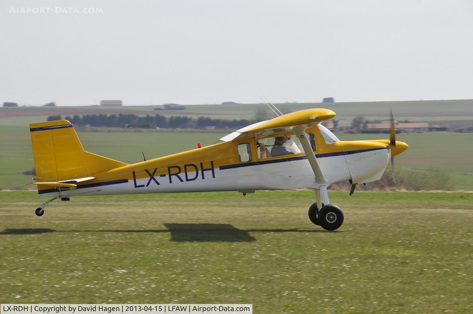 LX-RDH, 2012 Murphy Rebel C/N 510, Murphy Rebel landing during the test flight