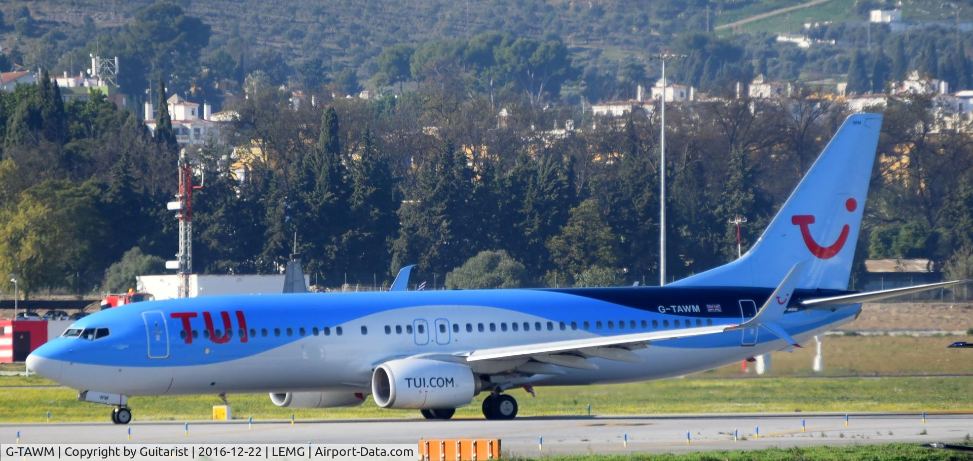 G-TAWM, 2013 Boeing 737-8K5 C/N 37249, At Malaga