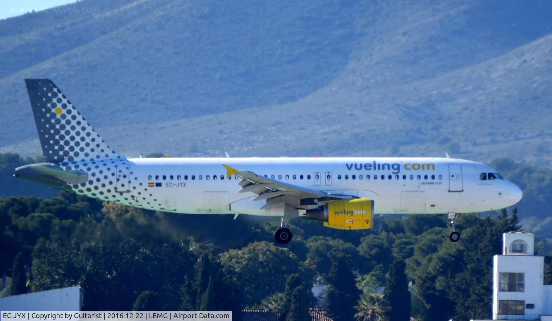 EC-JYX, 2006 Airbus A320-214 C/N 2962, At Malaga