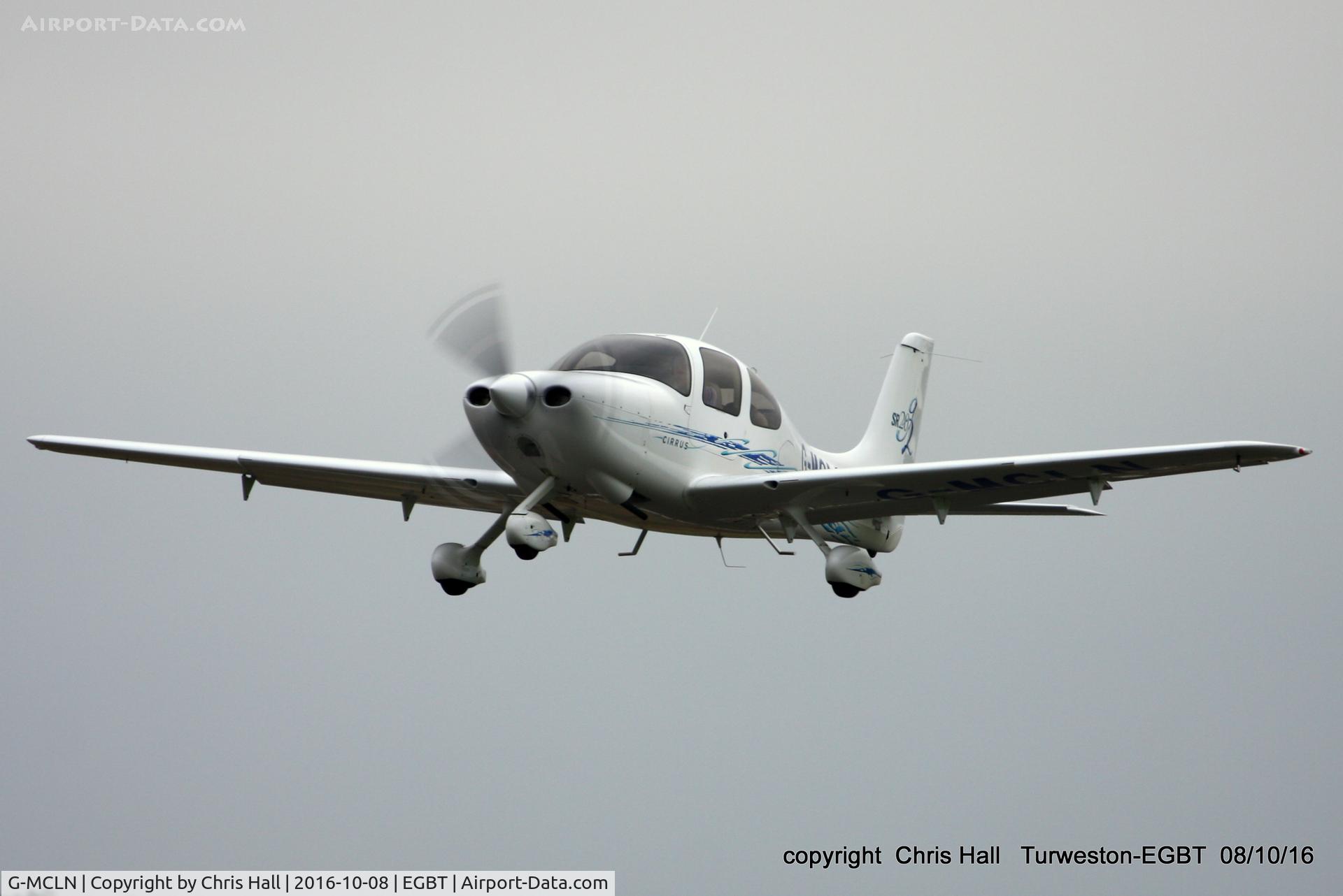 G-MCLN, 2006 Cirrus SR20 G2 C/N 1642, at Turweston