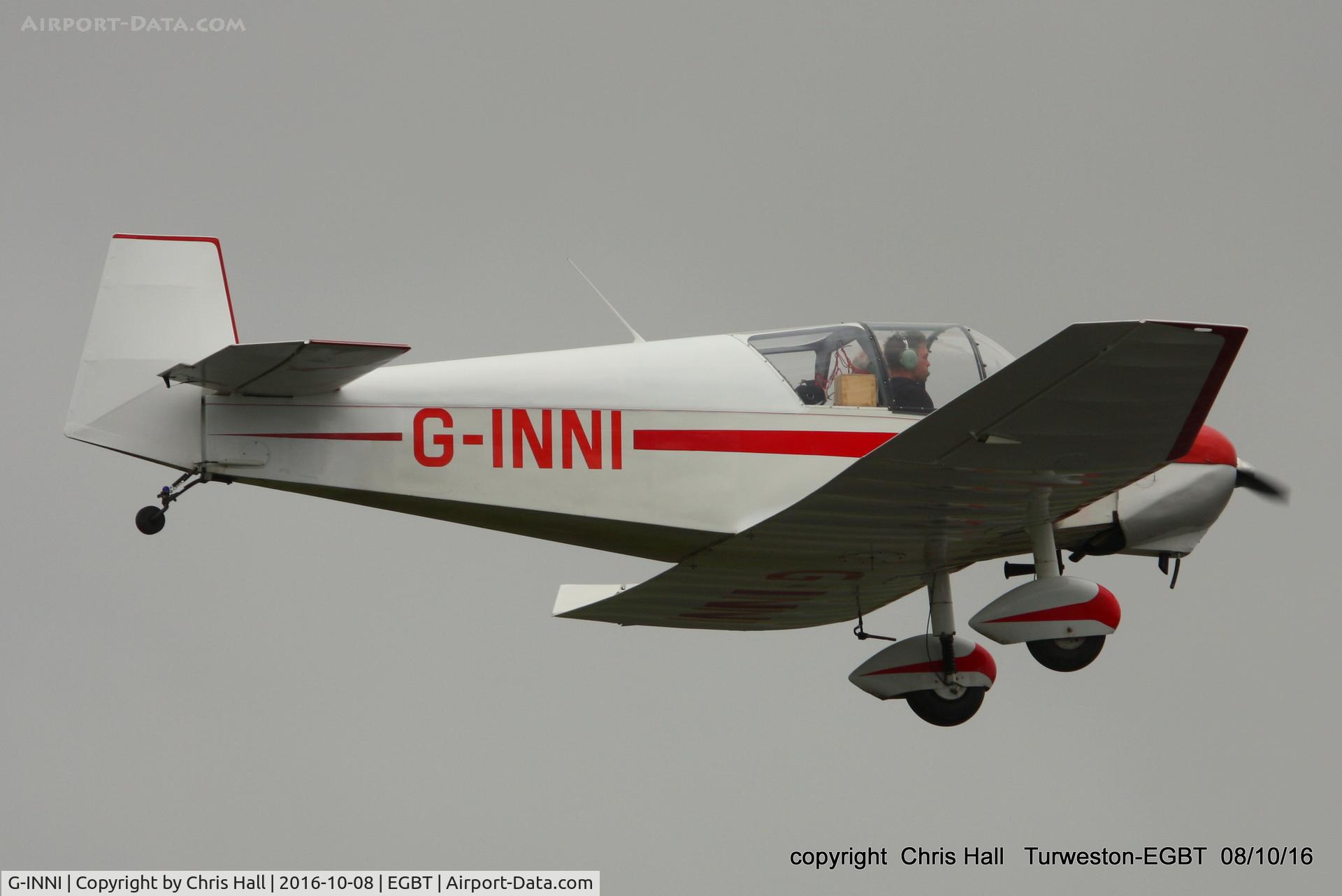 G-INNI, 1956 Wassmer (Jodel) D-112 Club C/N 540, at Turweston