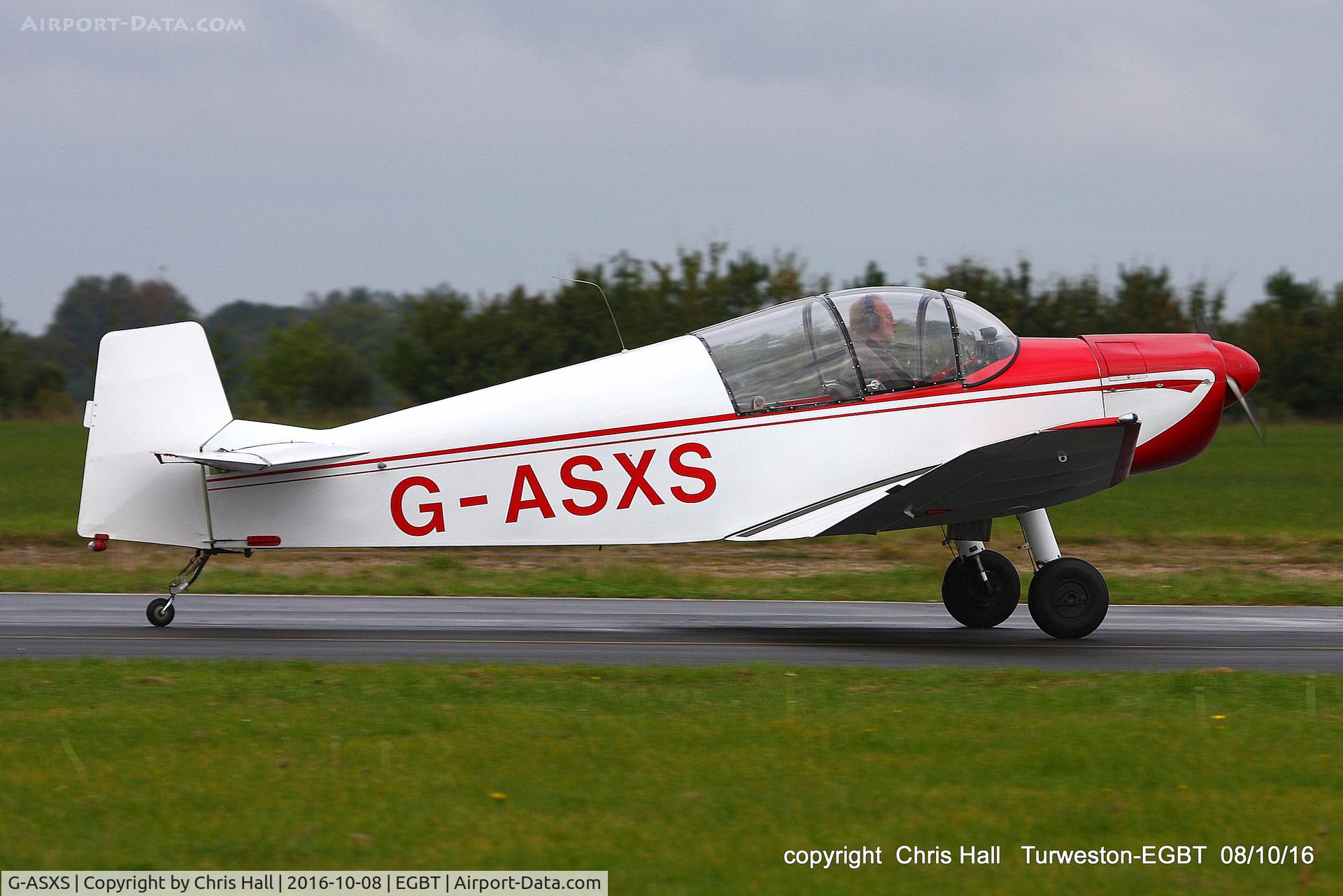 G-ASXS, 1960 SAN Jodel DR-1050 Ambassadeur C/N 133, at Turweston