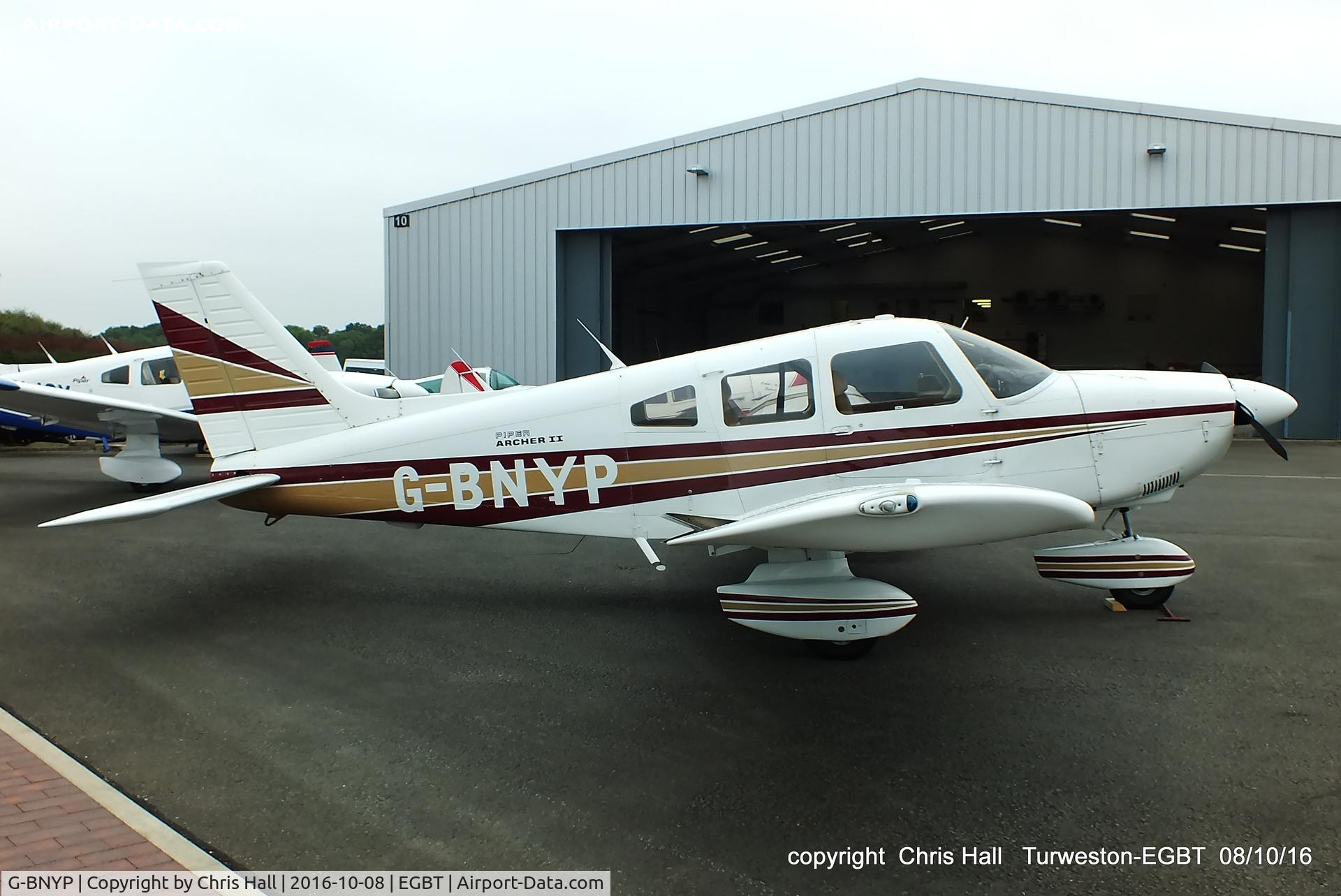 G-BNYP, 1984 Piper PA-28-181 Cherokee Archer II C/N 28-8490027, at Turweston