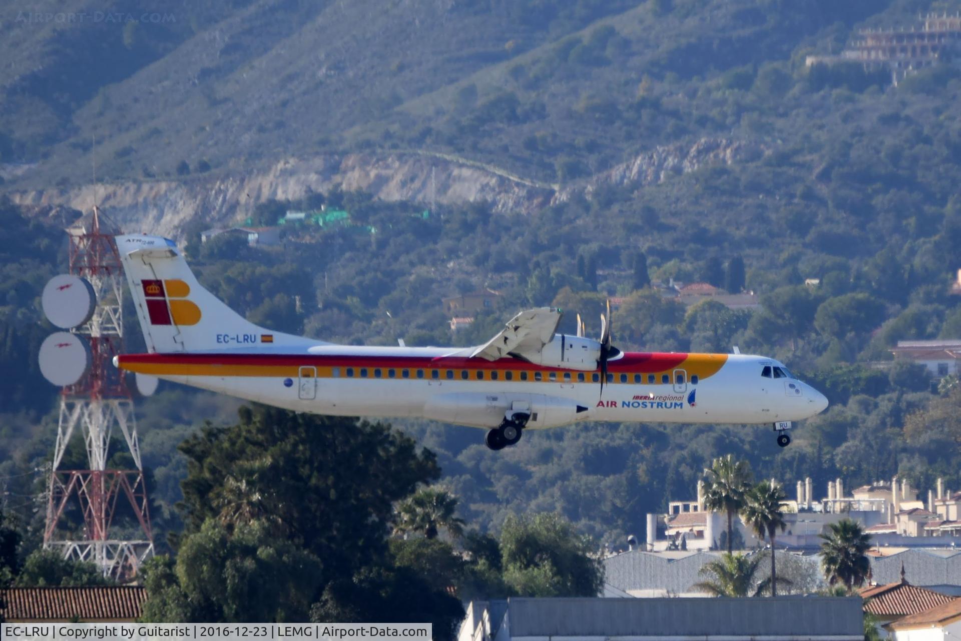 EC-LRU, 2012 ATR 72-600 C/N 1032, At Malaga