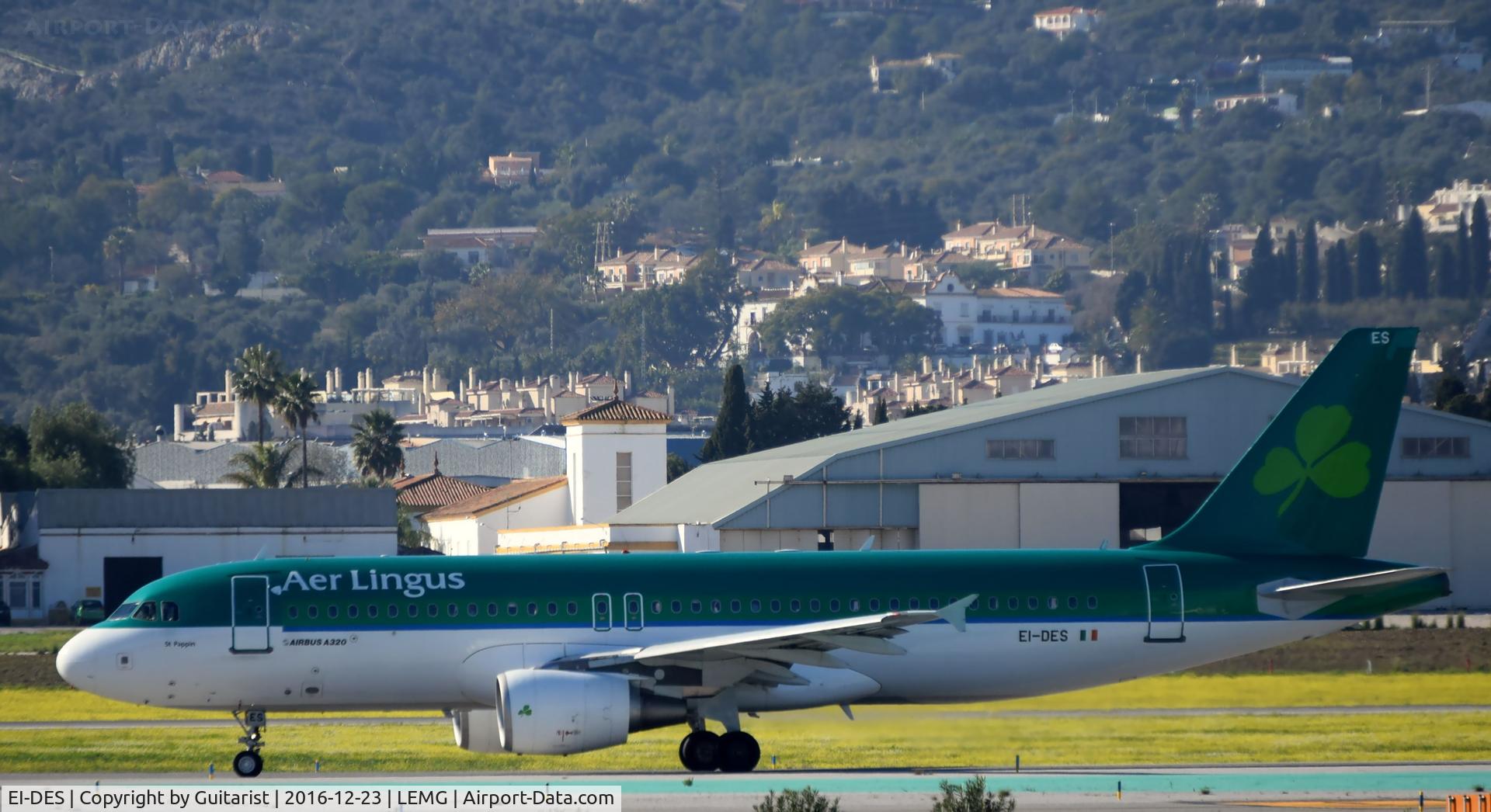 EI-DES, 2005 Airbus A320-214 C/N 2635, At Malaga